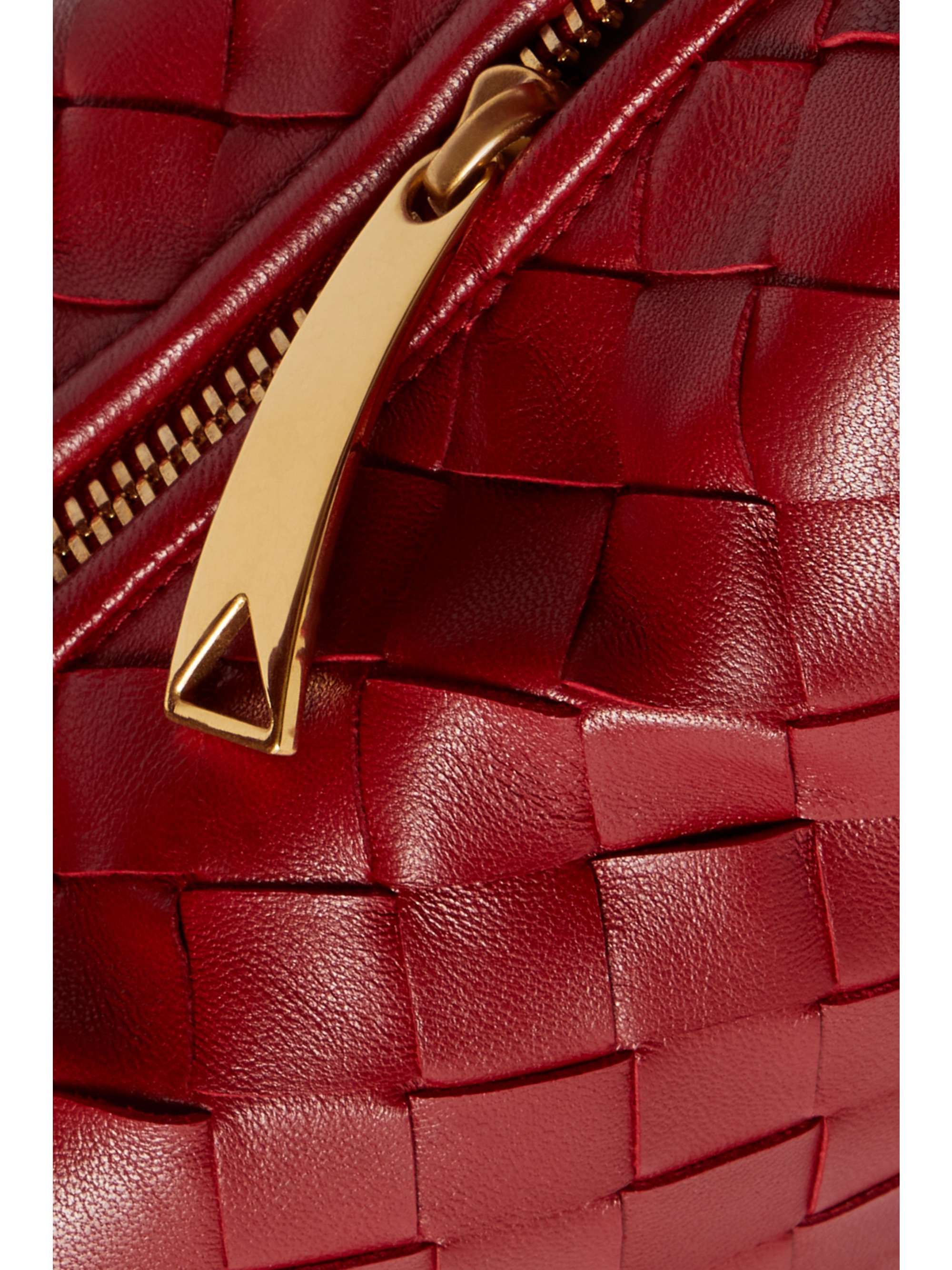 BOTTEGA VENETA Jodie mini knotted intrecciato leather tote