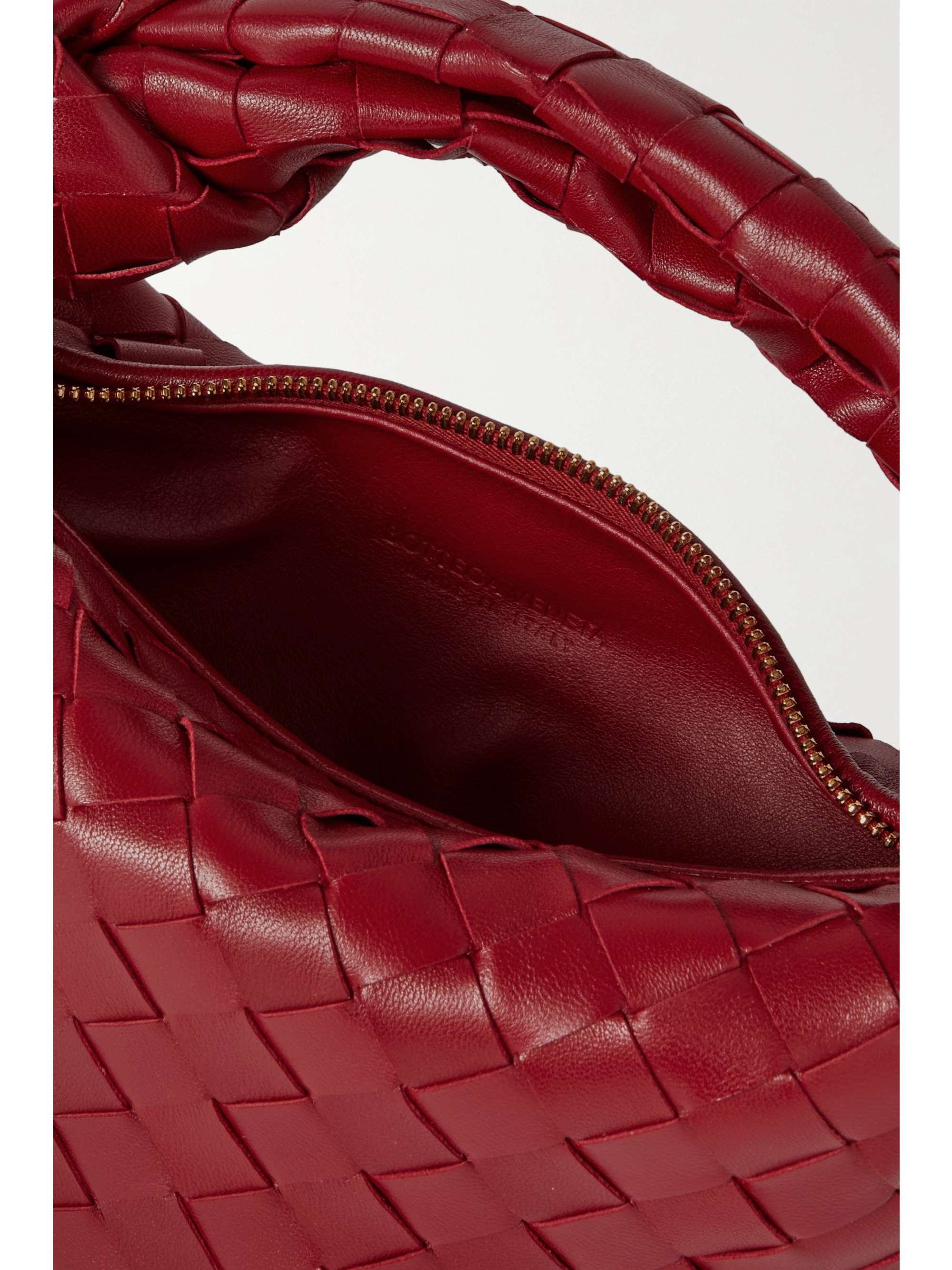 BOTTEGA VENETA Jodie mini knotted intrecciato leather tote
