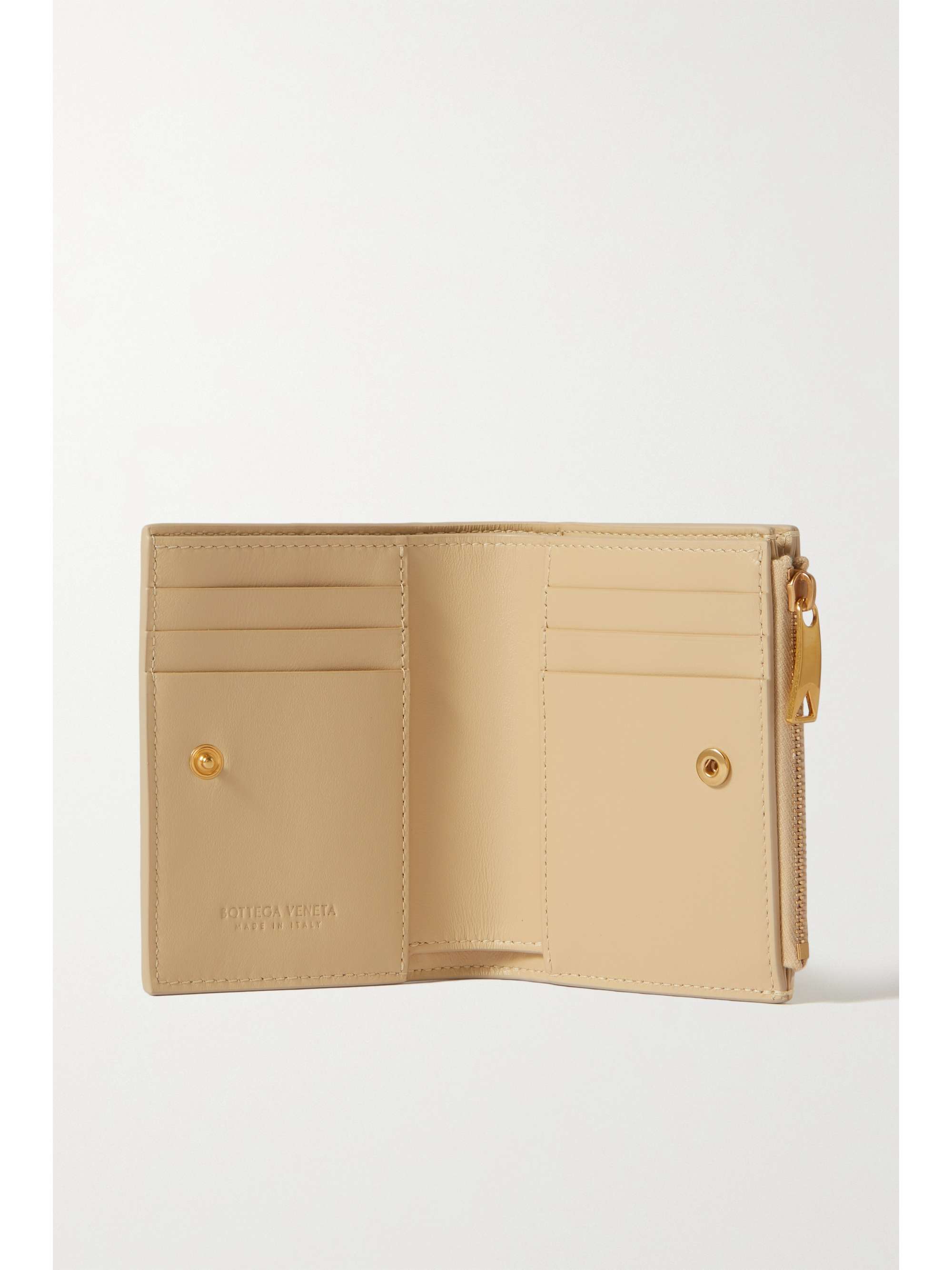 BOTTEGA VENETA Cassette intrecciato leather wallet