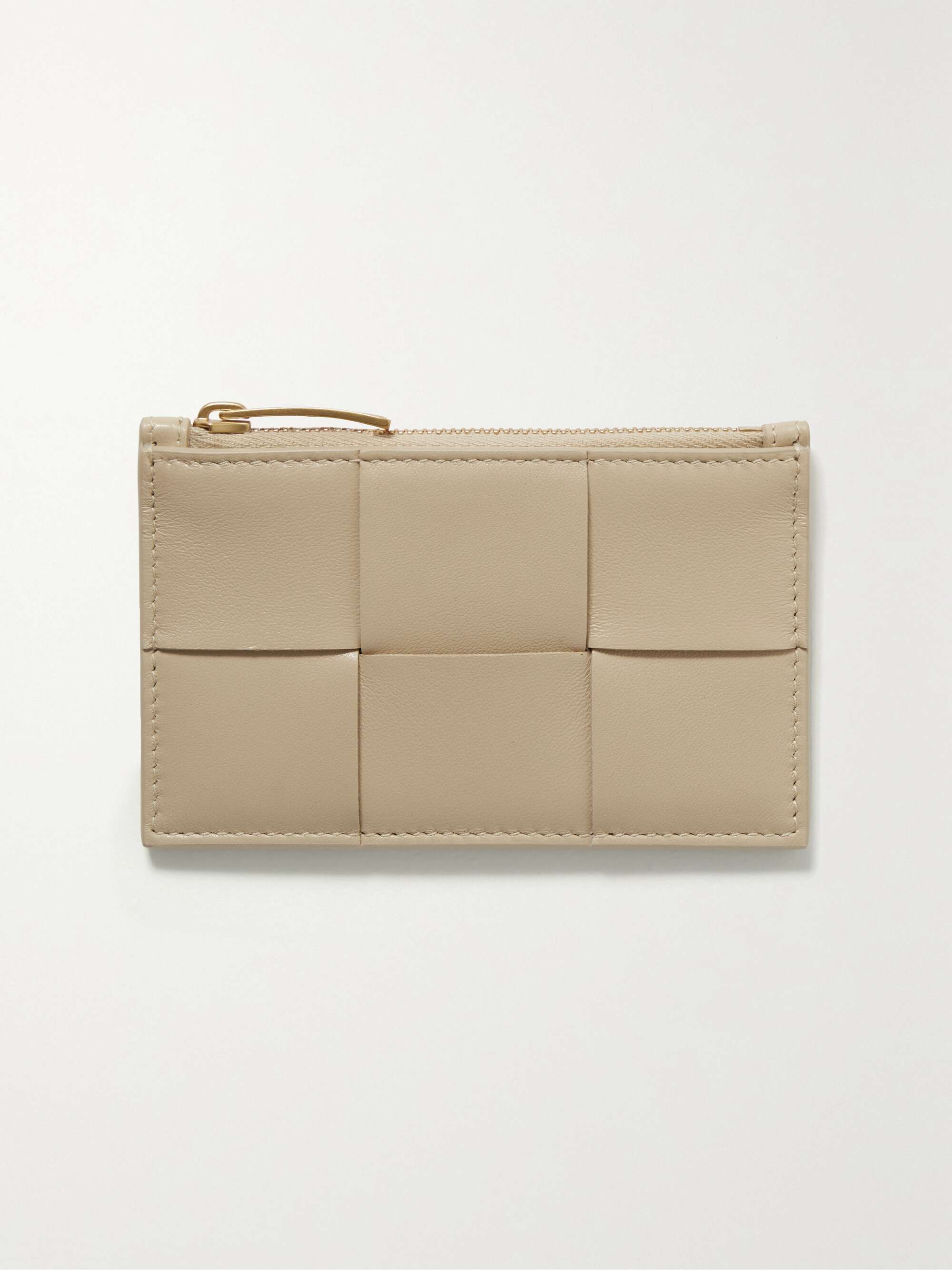 BOTTEGA VENETA Intrecciato leather cardholder | NET-A-PORTER