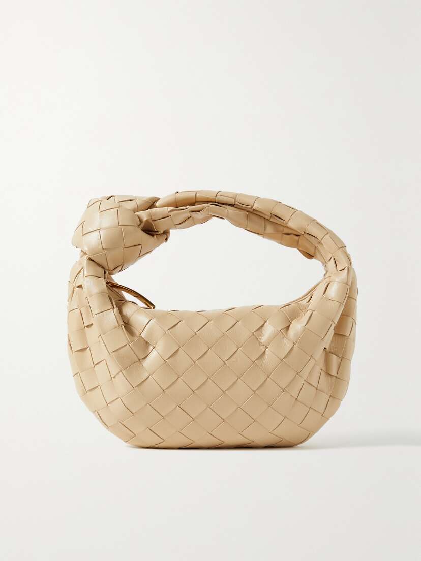 Bottega Veneta Jodie Mini Knotted Intrecciato Leather Tote