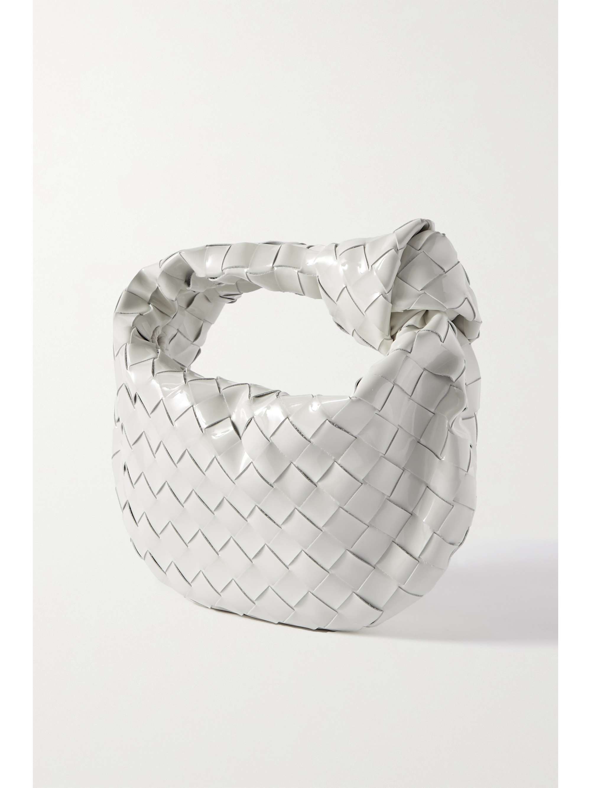 BOTTEGA VENETA Jodie mini knotted intrecciato leather tote