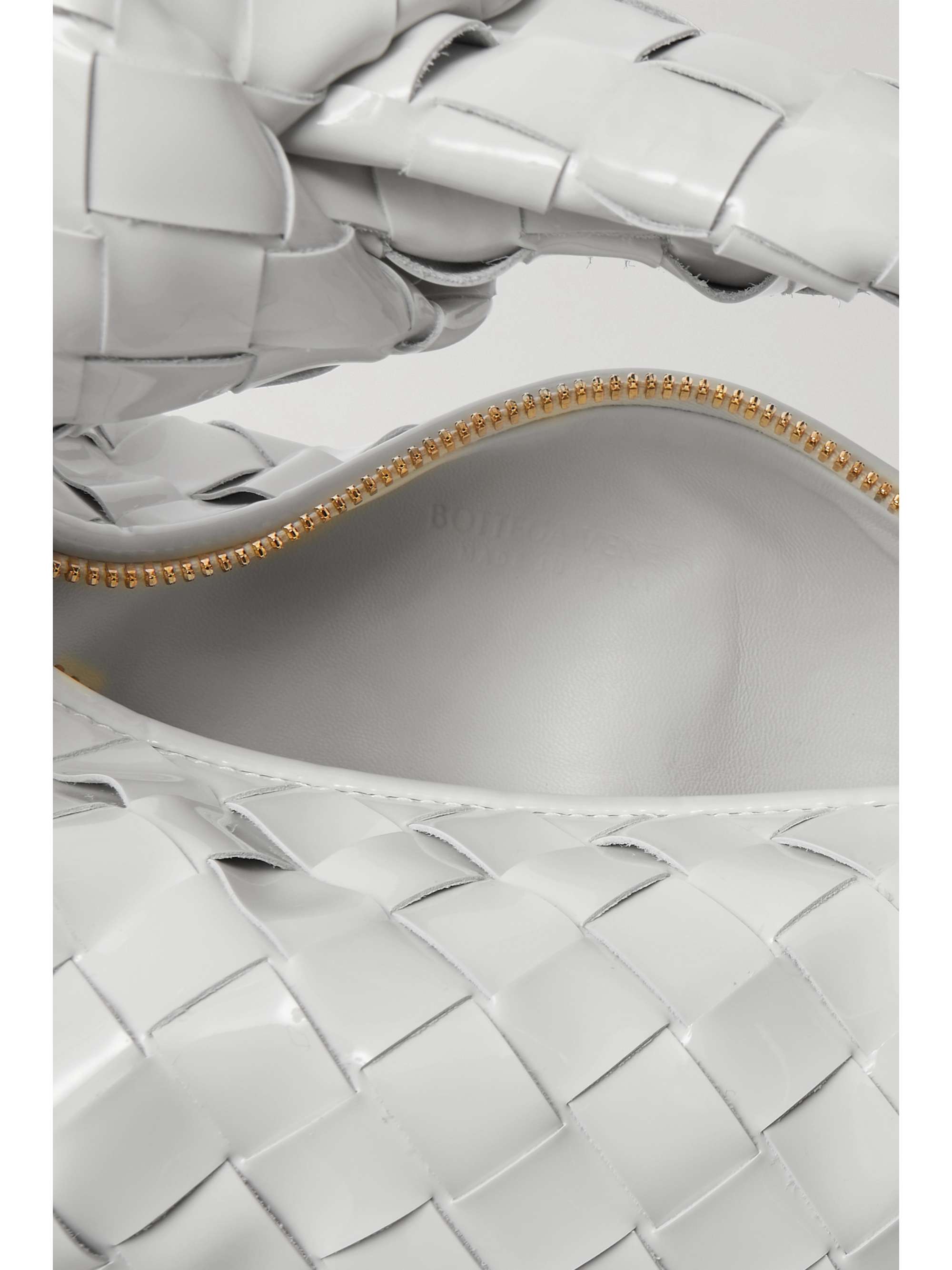BOTTEGA VENETA Jodie mini knotted intrecciato leather tote