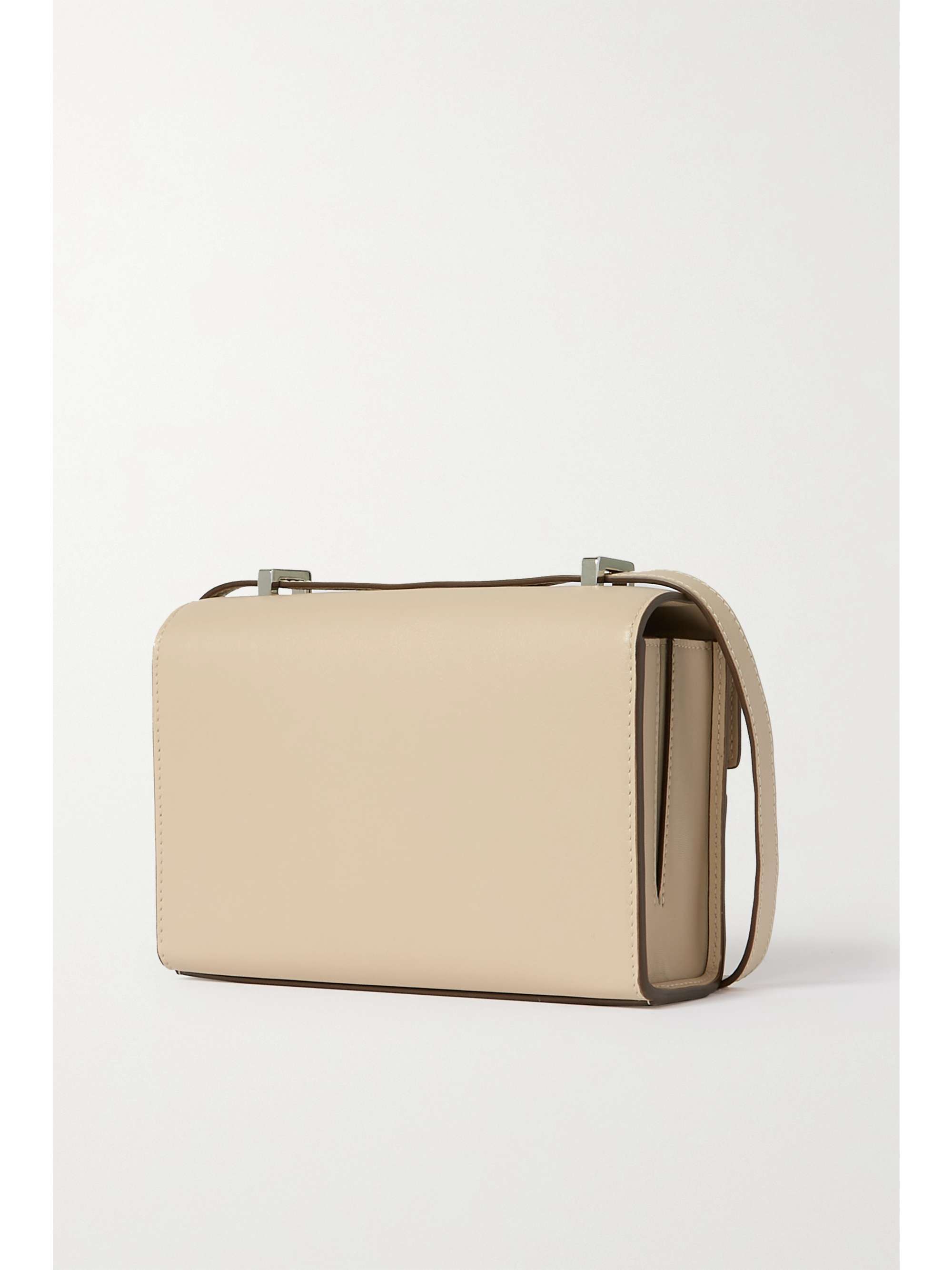 Cream Symmetry 19 leather shoulder bag | SAVETTE | NET-A-PORTER