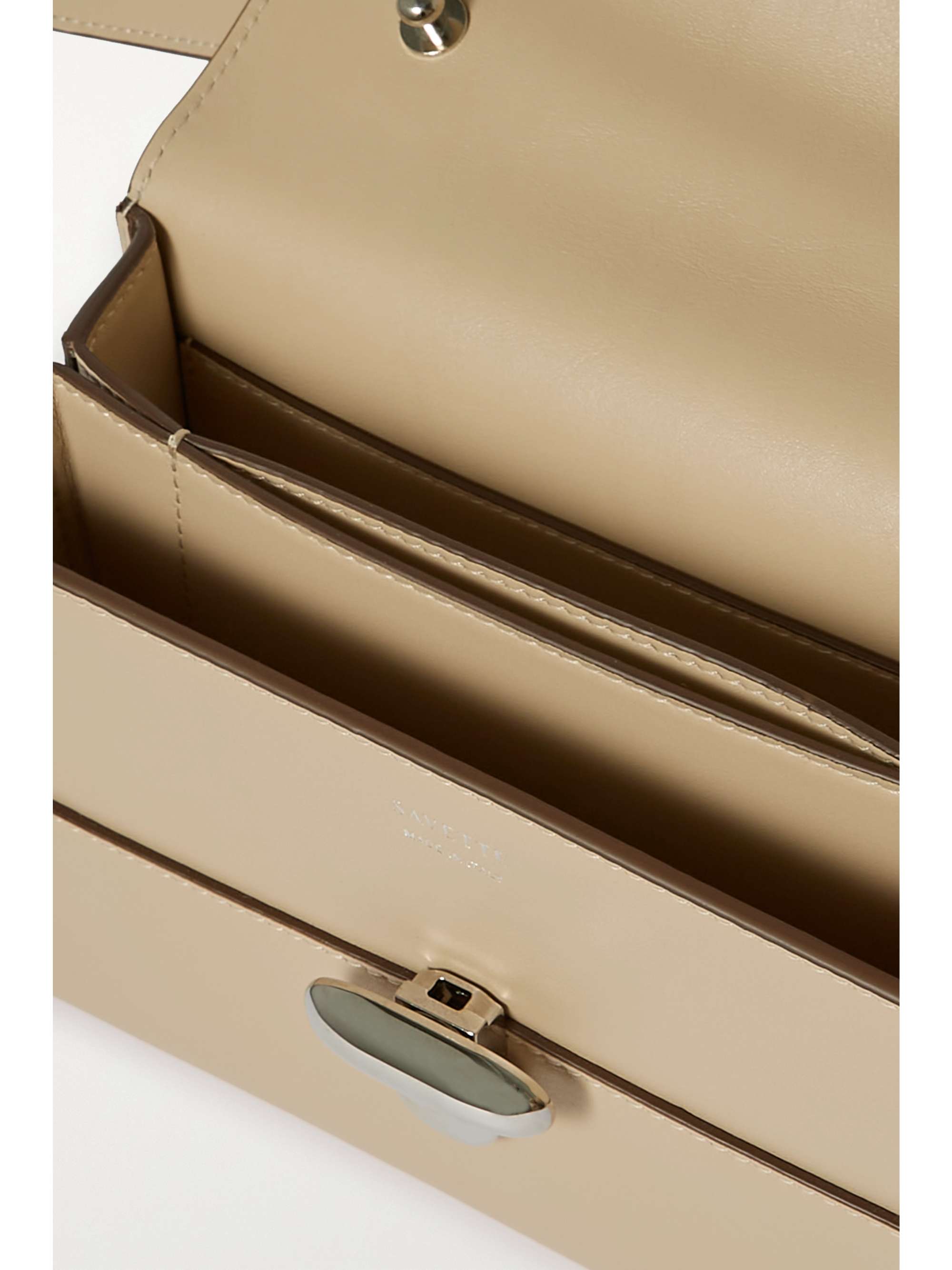 SAVETTE Symmetry 19 leather shoulder bag