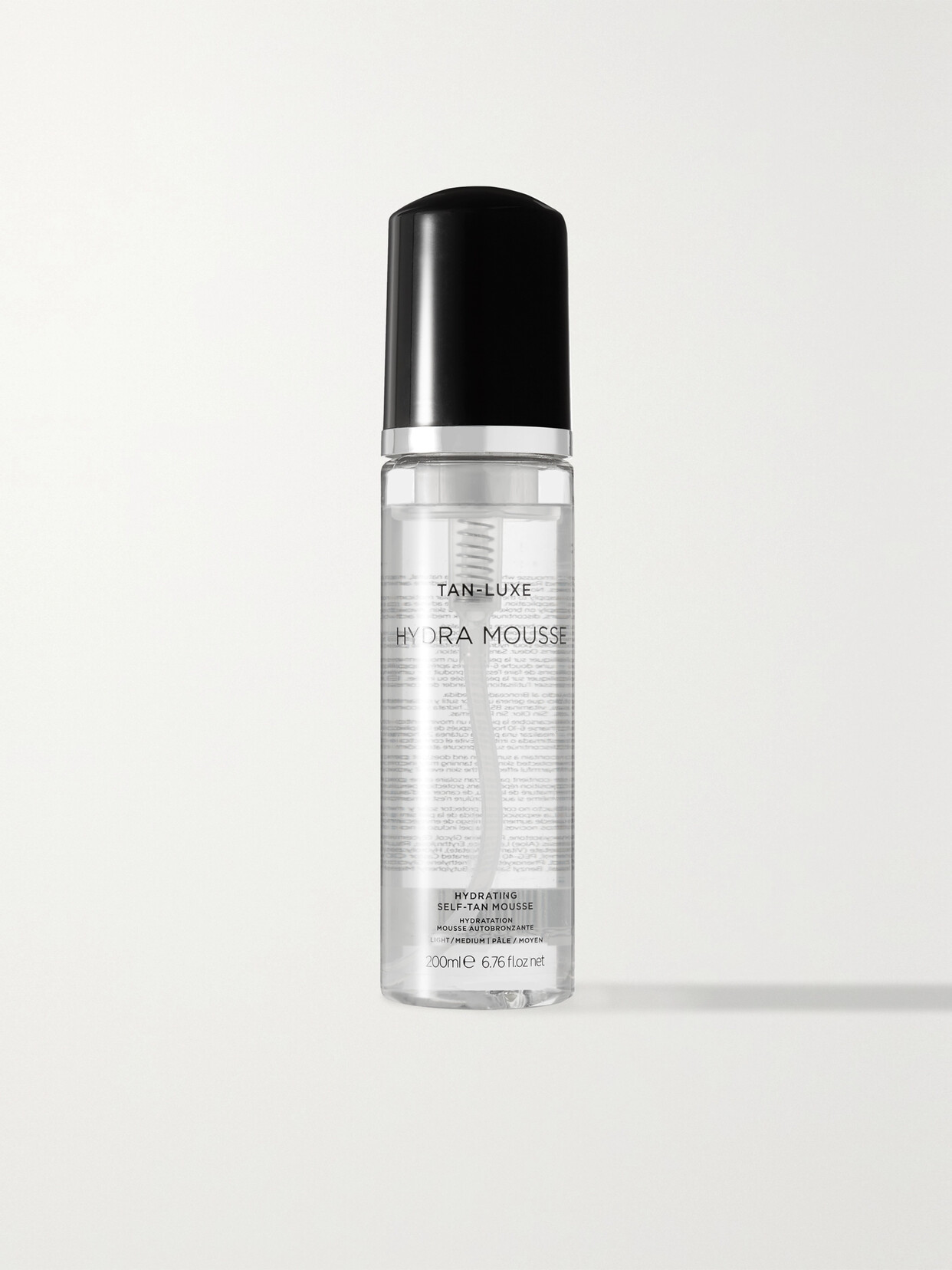 Tan-luxe Hydra Mousse Hydrating Self-tan Mousse Light/medium 6.76 oz/ 200 ml In Colorless