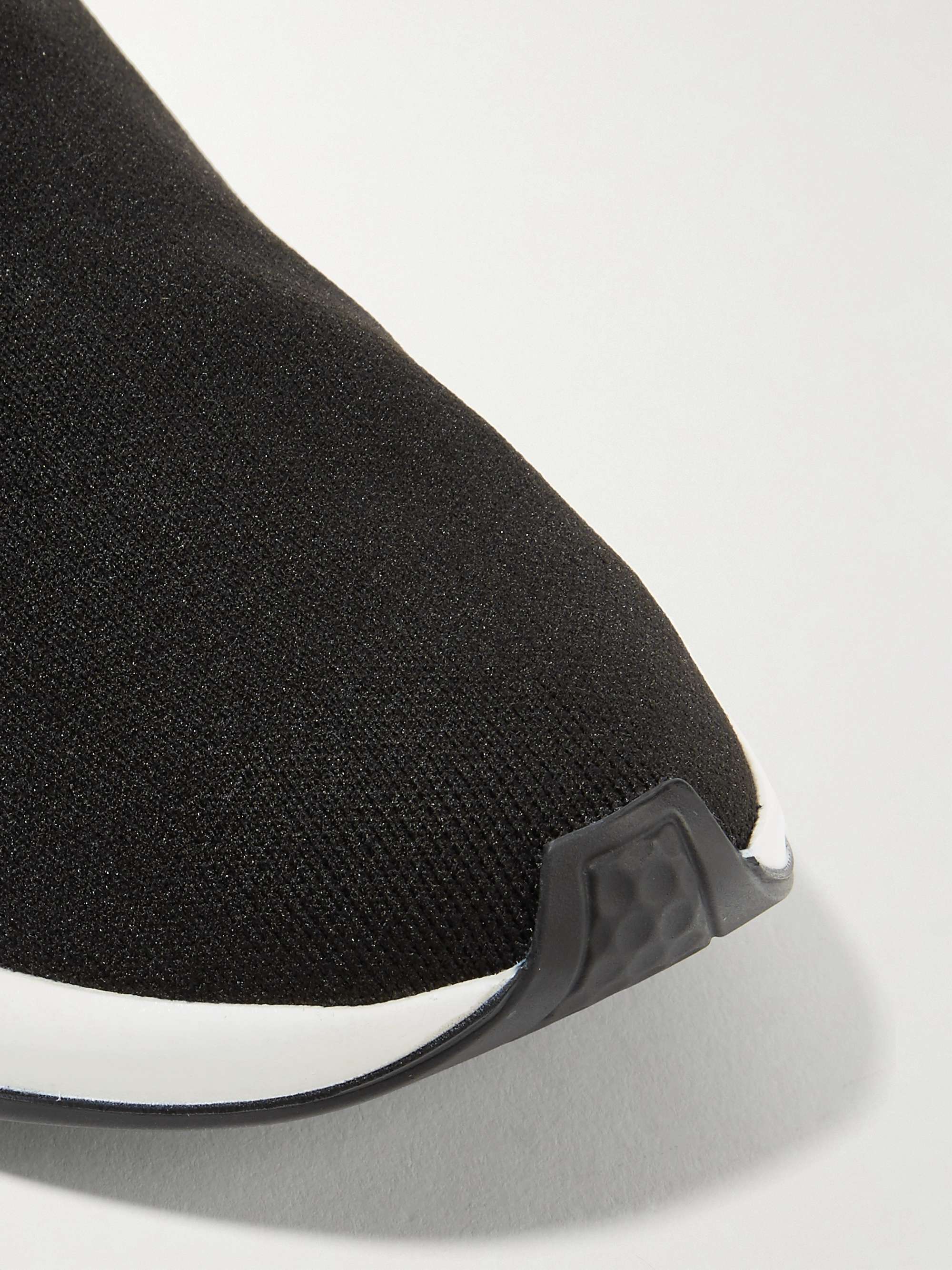 BALENCIAGA Speed logo-print stretch-knit high-top sneakers