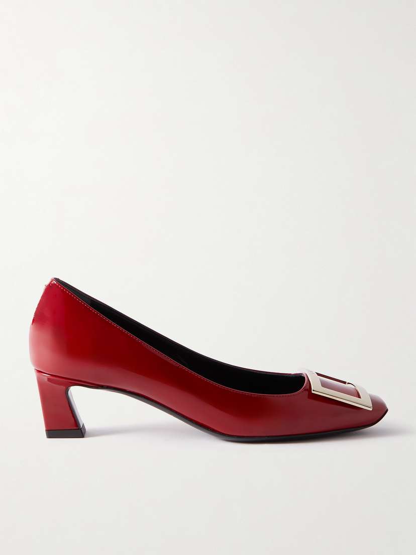 Roger Vivier Trompette 45 Patent-leather Pumps