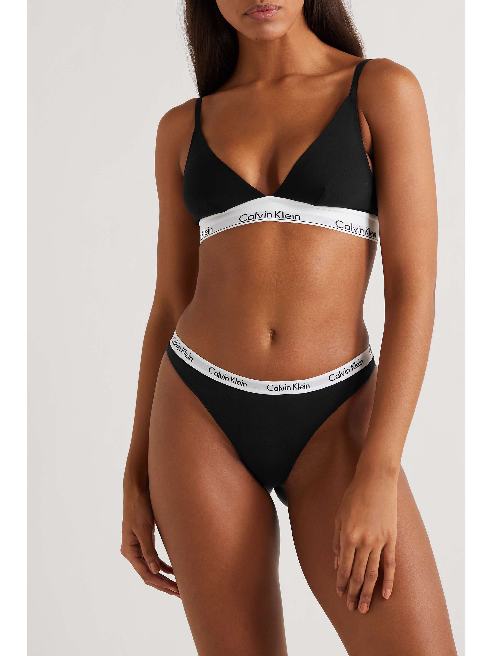 CALVIN KLEIN UNDERWEAR Modern Cotton stretch cotton-blend soft-cup bra | NET-A-PORTER CALVIN KLEIN UNDERWEAR Modern Cotton stretch cotton-blend soft-cup bra | NET-A-PORTER