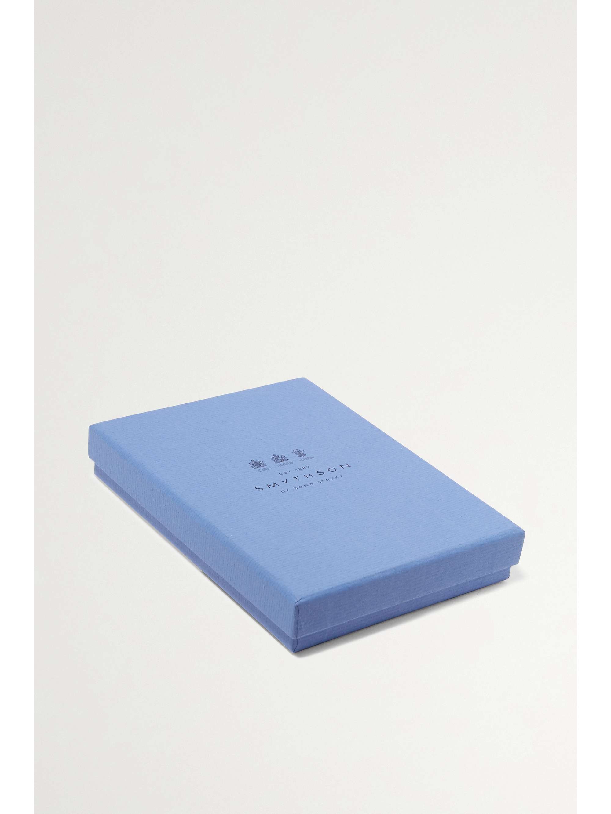 Blue Panama Leather Notebook by Smythson