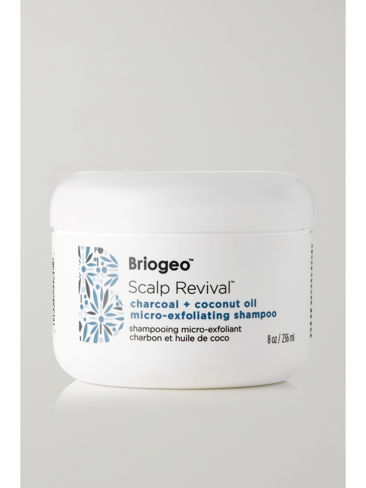 BRIOGEO SCALP REVIVAL CHARCOAL + COCONUT OIL MICRO-EXFOLIATING SHAMPOO, 236ML