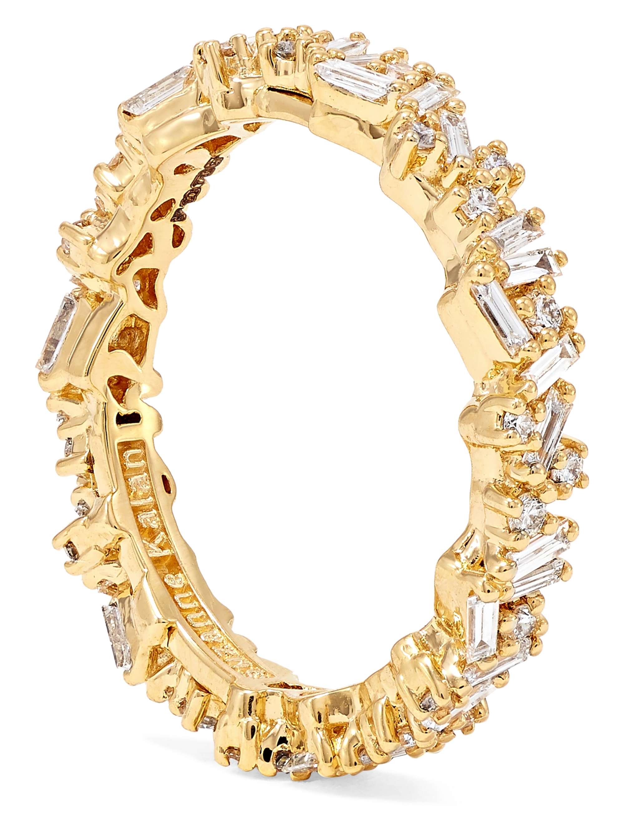 SUZANNE KALAN 18-karat gold diamond ring