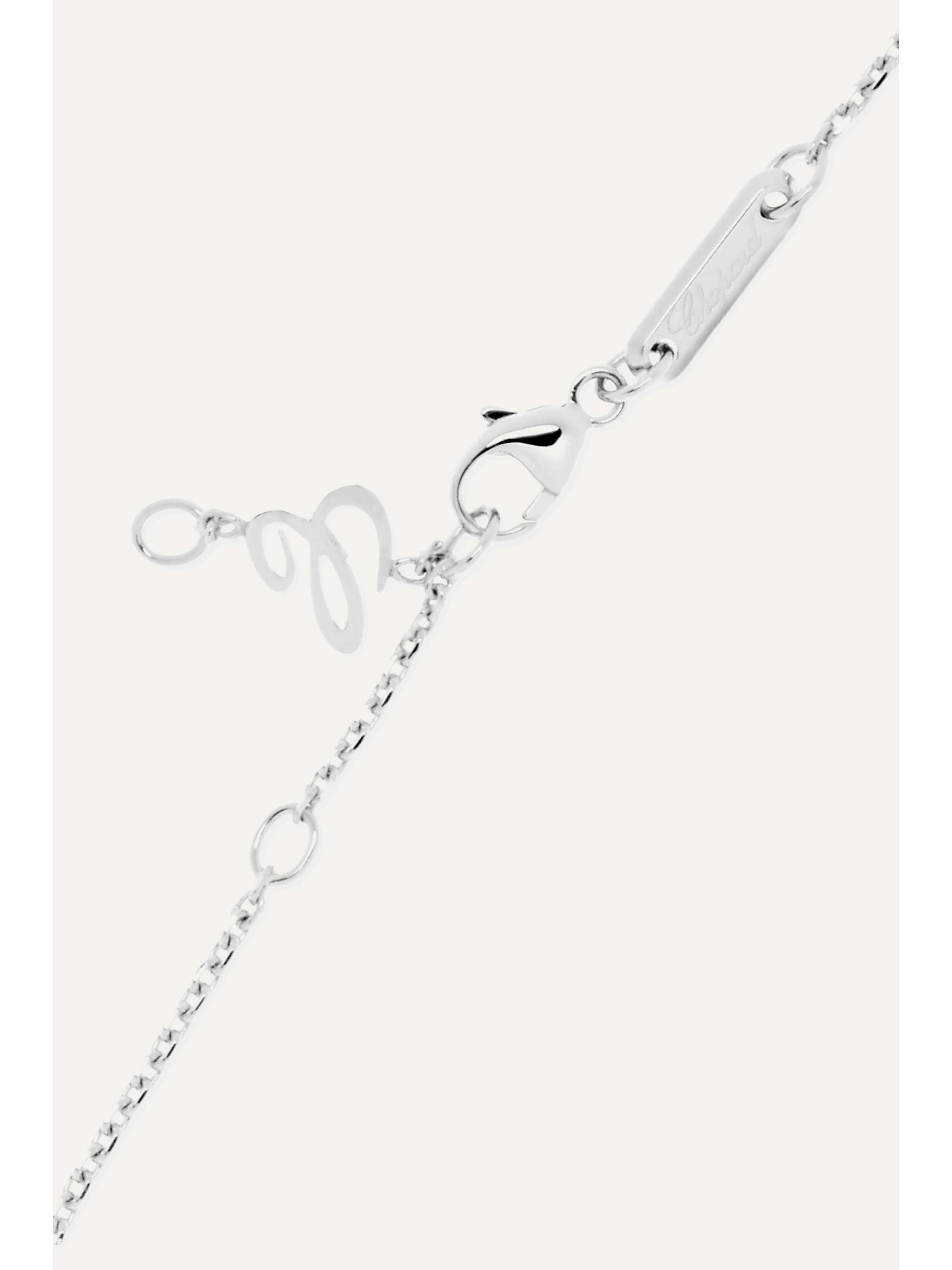 CHOPARD Happy Diamonds 18-karat rose gold diamond bracelet