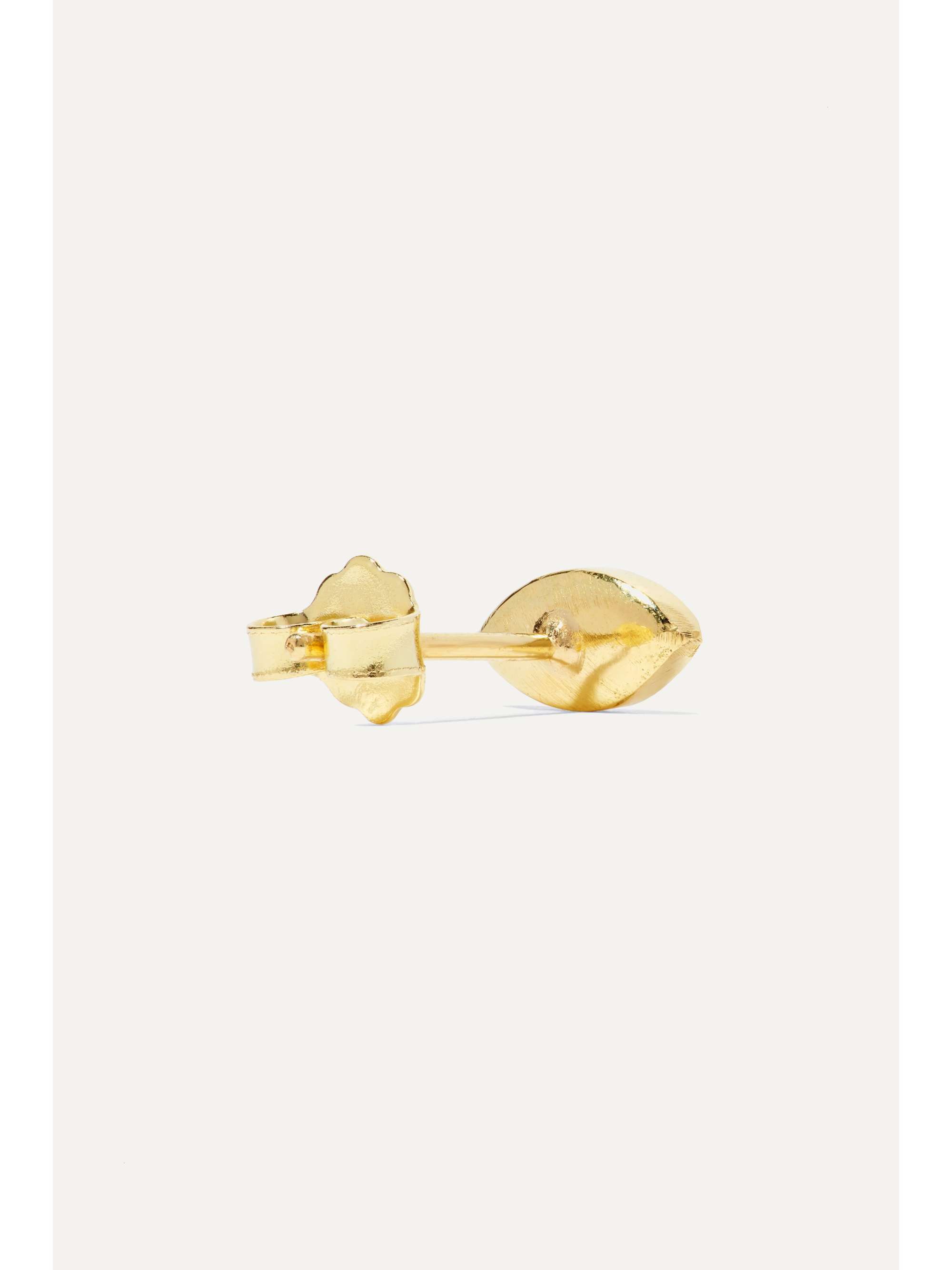 Mini Evil Eye 18-karat gold diamond earrings Mini Evil Eye 18-karat gold diamond earrings