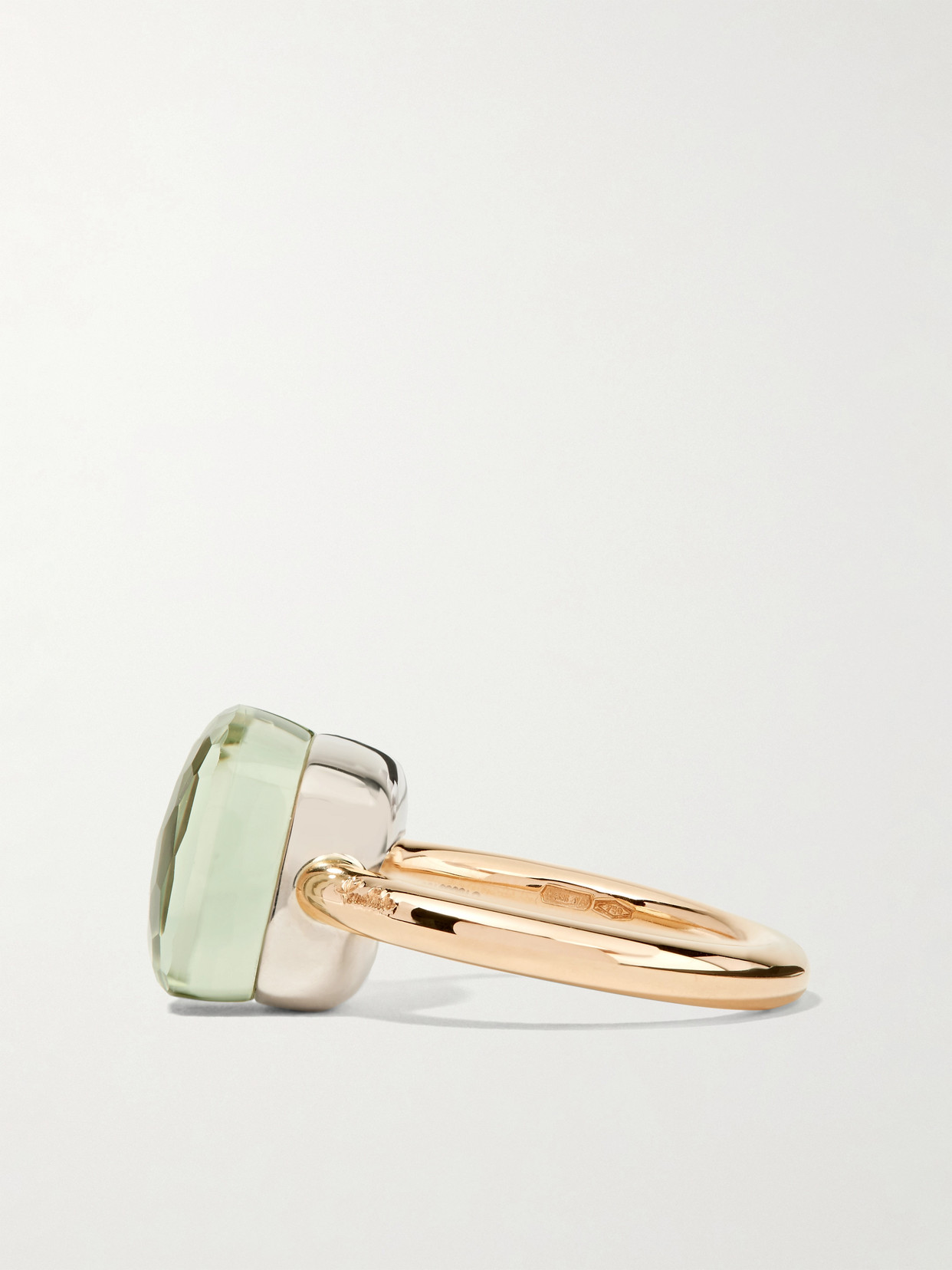 Pomellato Nudo Maxi 18-karat Rose Gold Prasiolite Ring In Rose Gold