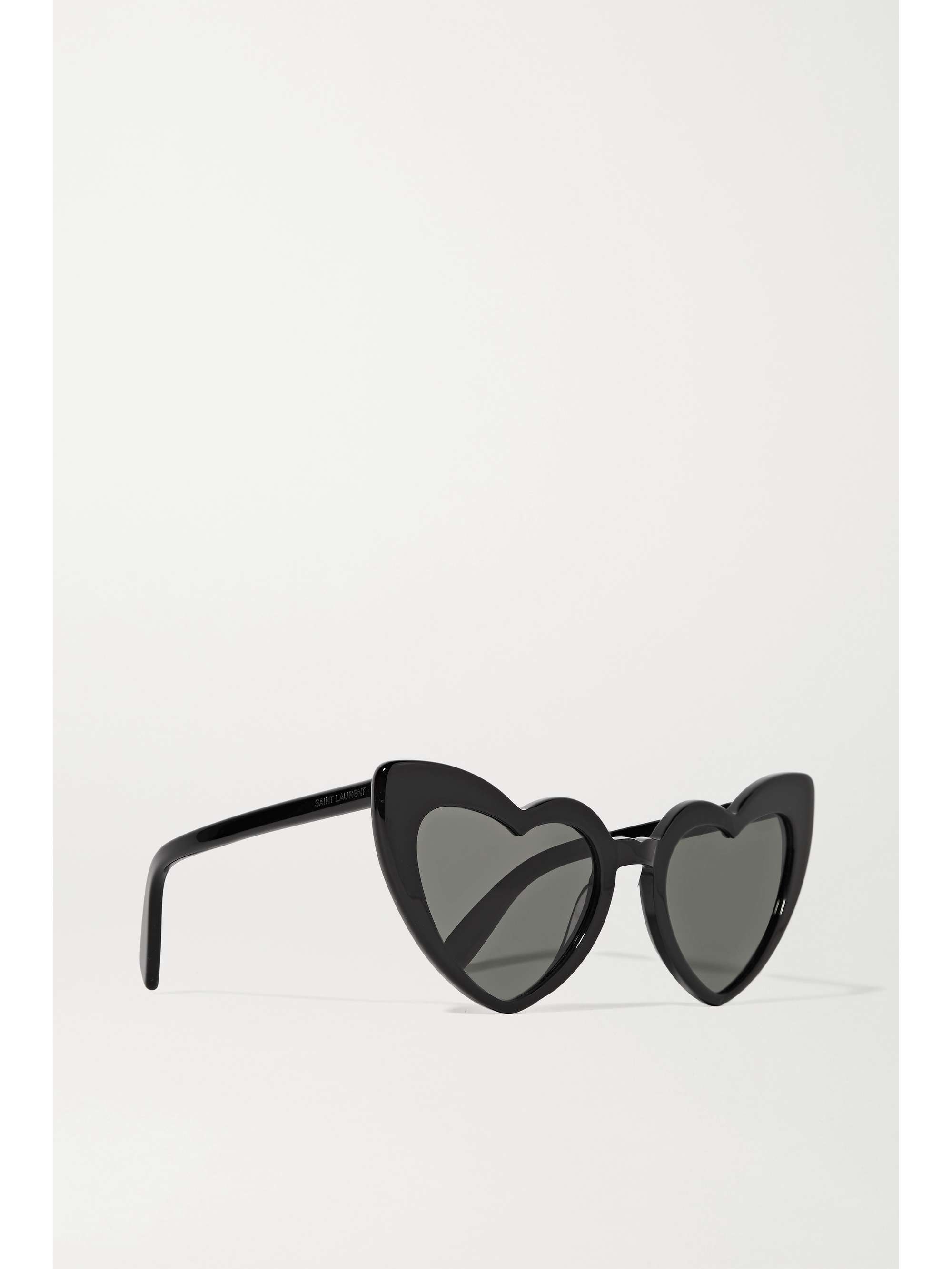 SAINT LAURENT EYEWEAR Loulou heart-shaped acetate sunglasses