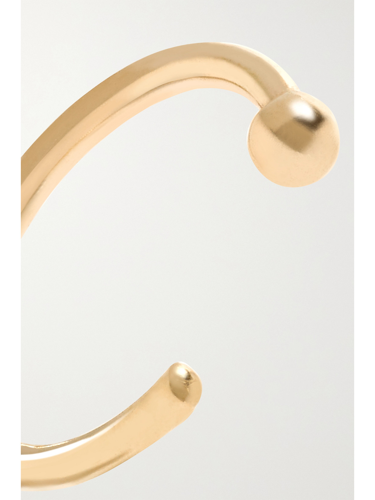 Melissa Joy Manning 14-karat Gold Hoop Earrings | ModeSens