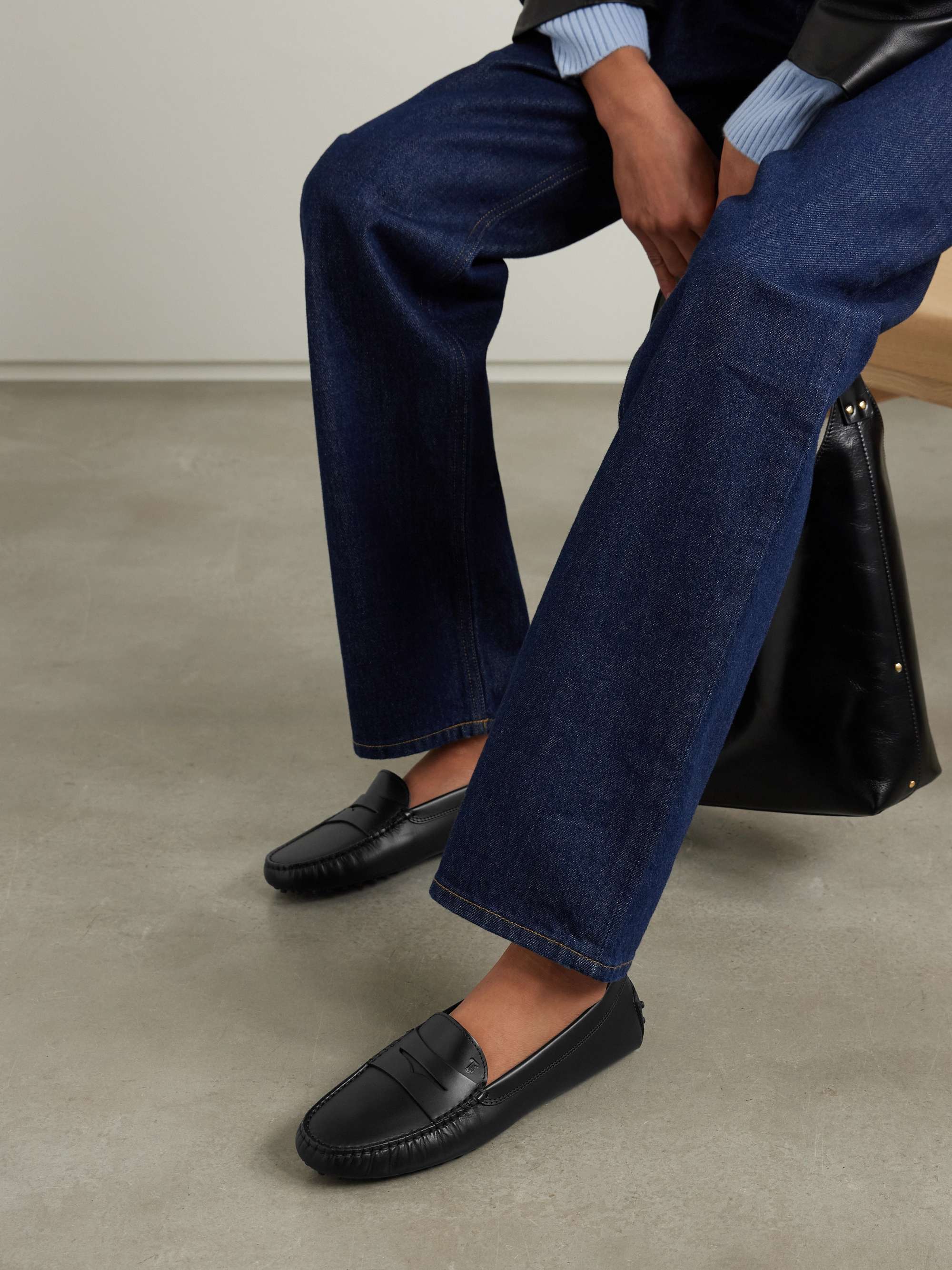 TOD'S Gommino leather loafers