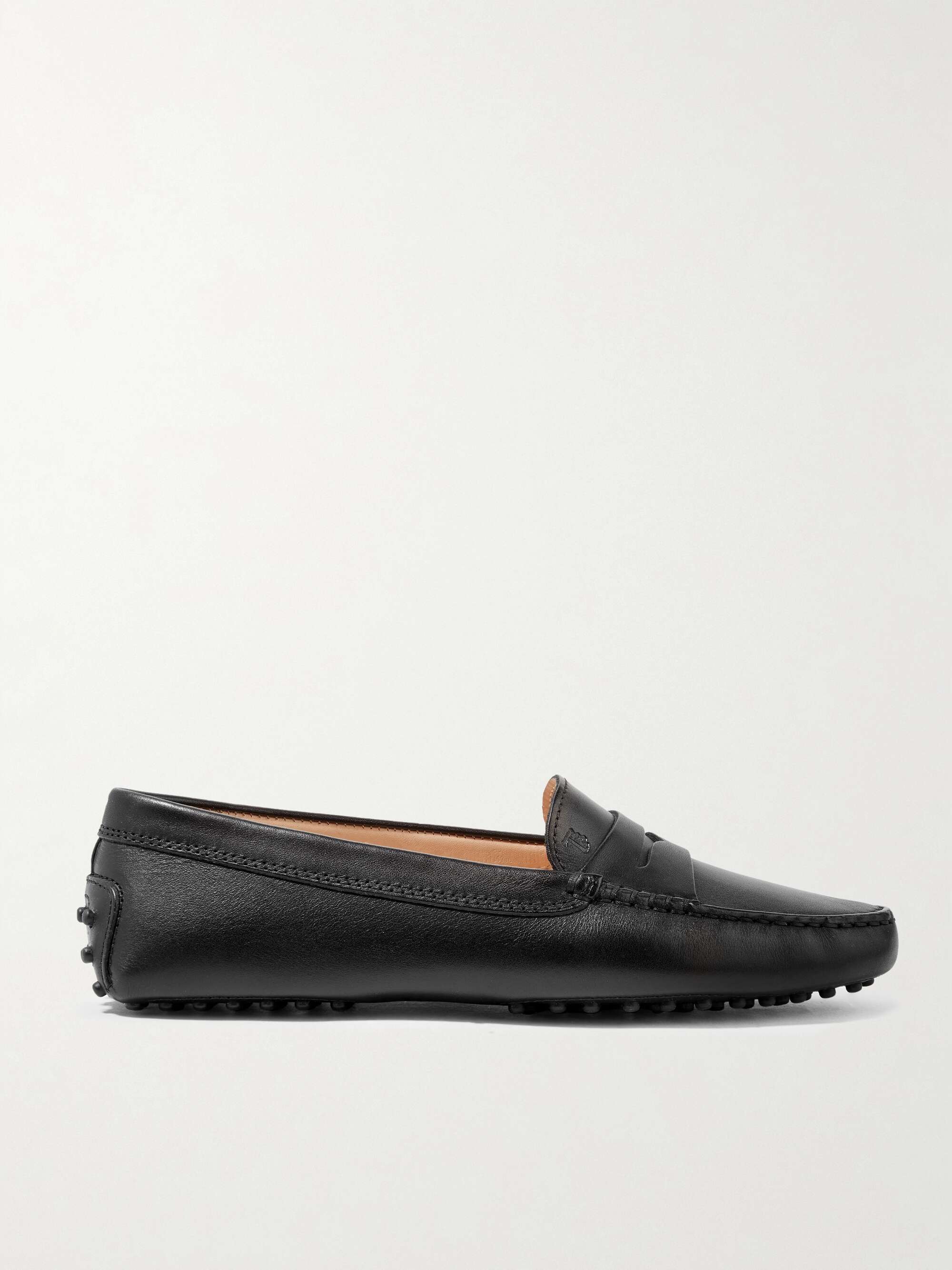 Gommino patent-leather loafers