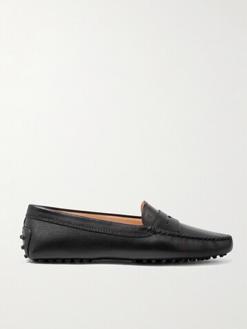 Tod's - Gomma Pesante glossed-leather loafers | Plush