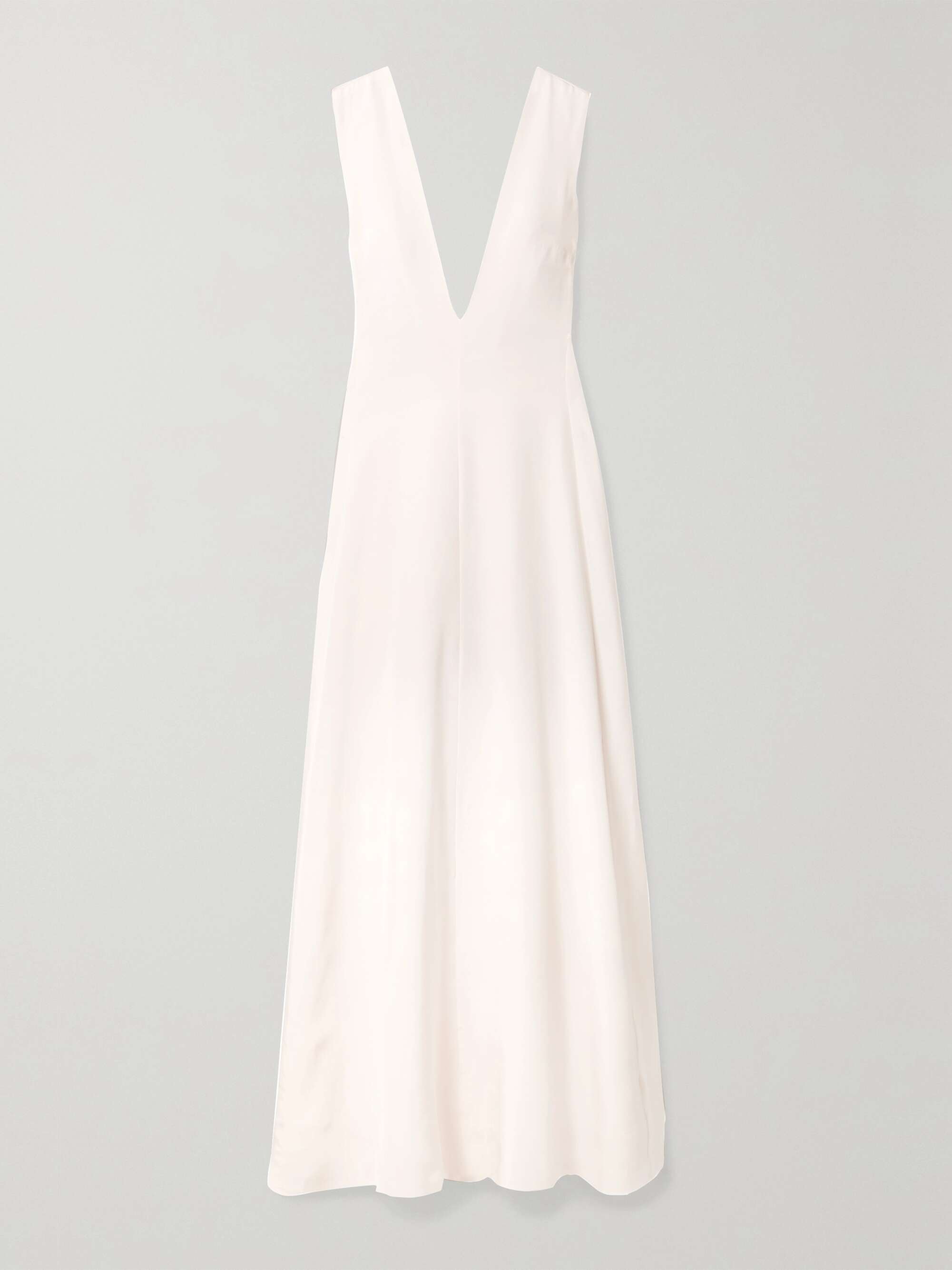 MICHAEL LO SORDO Silk-satin maxi dress