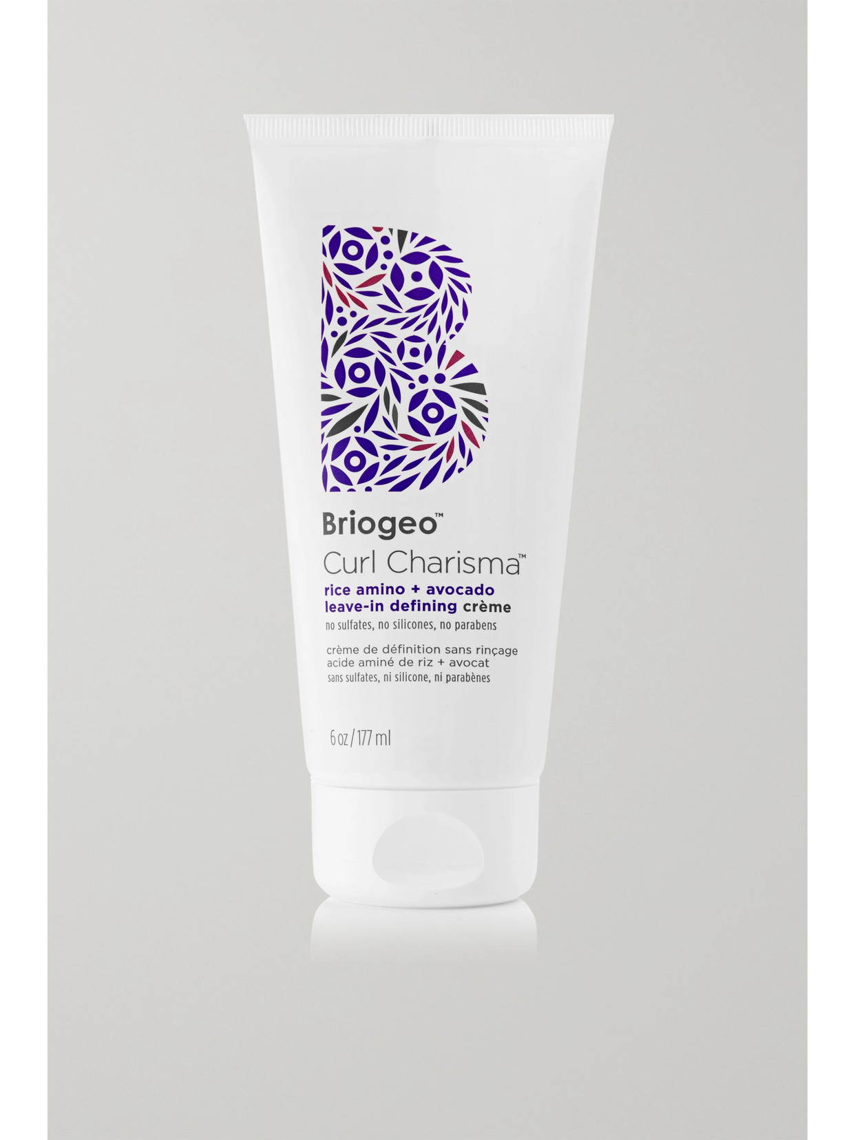 Briogeo Curl Charisma Rice Amino + Avocado Leave-in Defining Cream 6 oz / 177 ml In Colorless