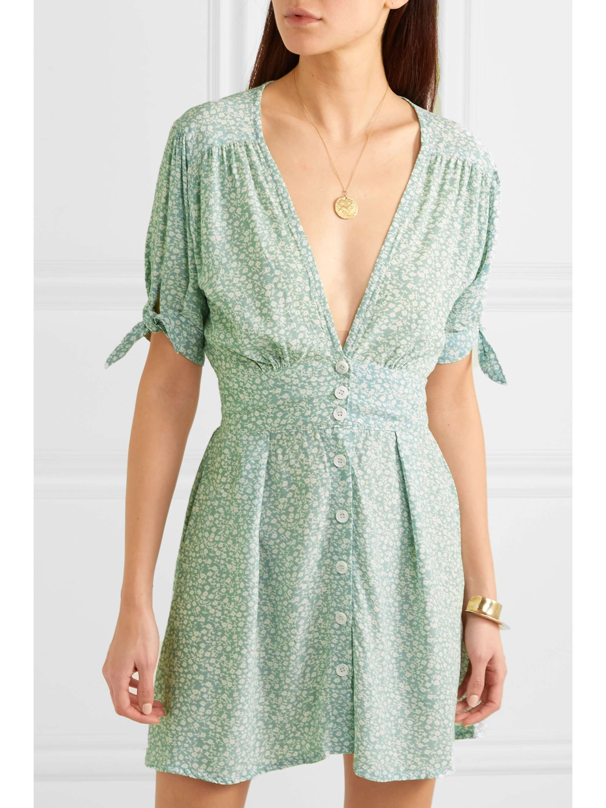 faithfull the brand marianne mini dress
