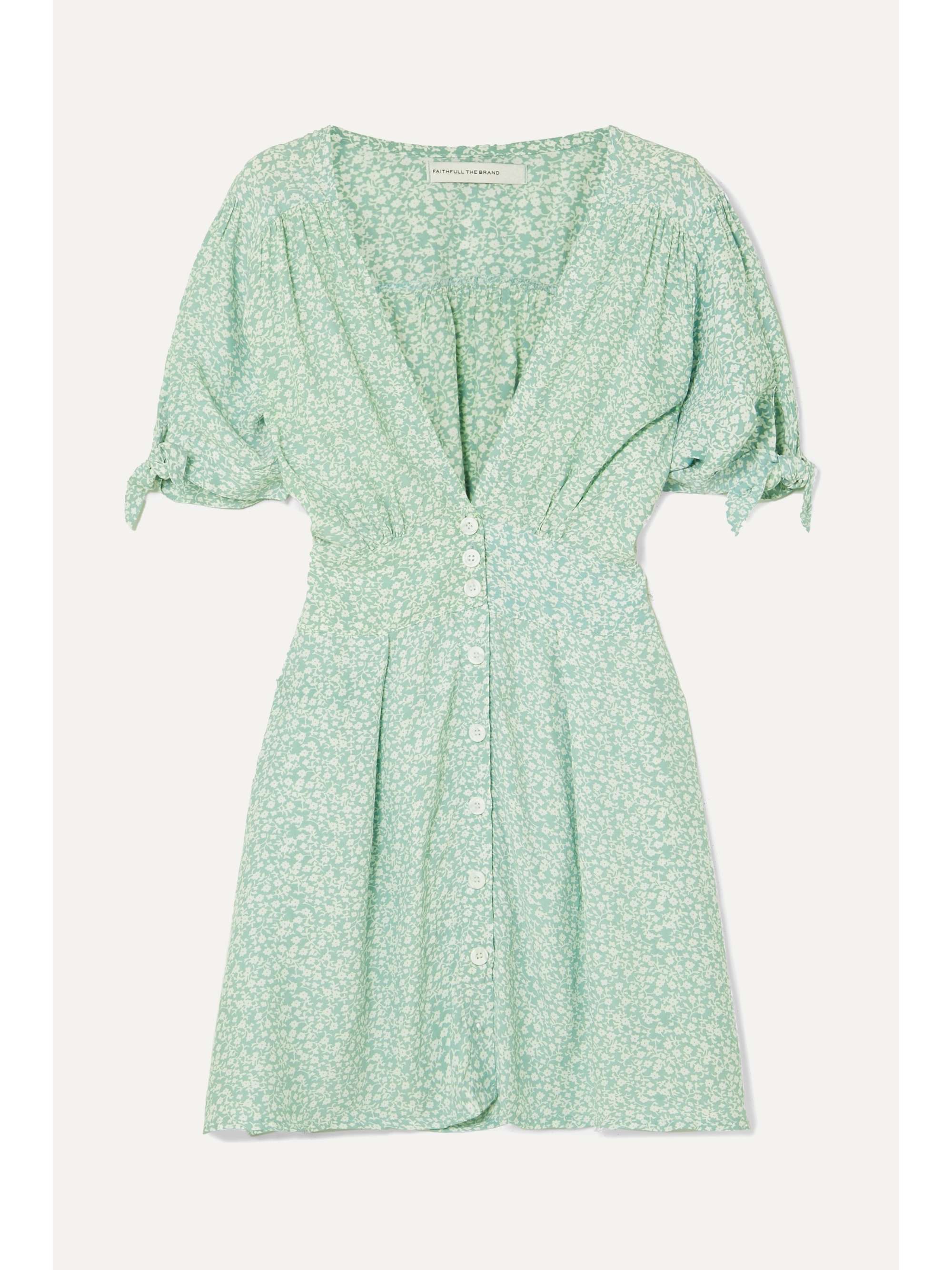 faithfull the brand marianne mini dress