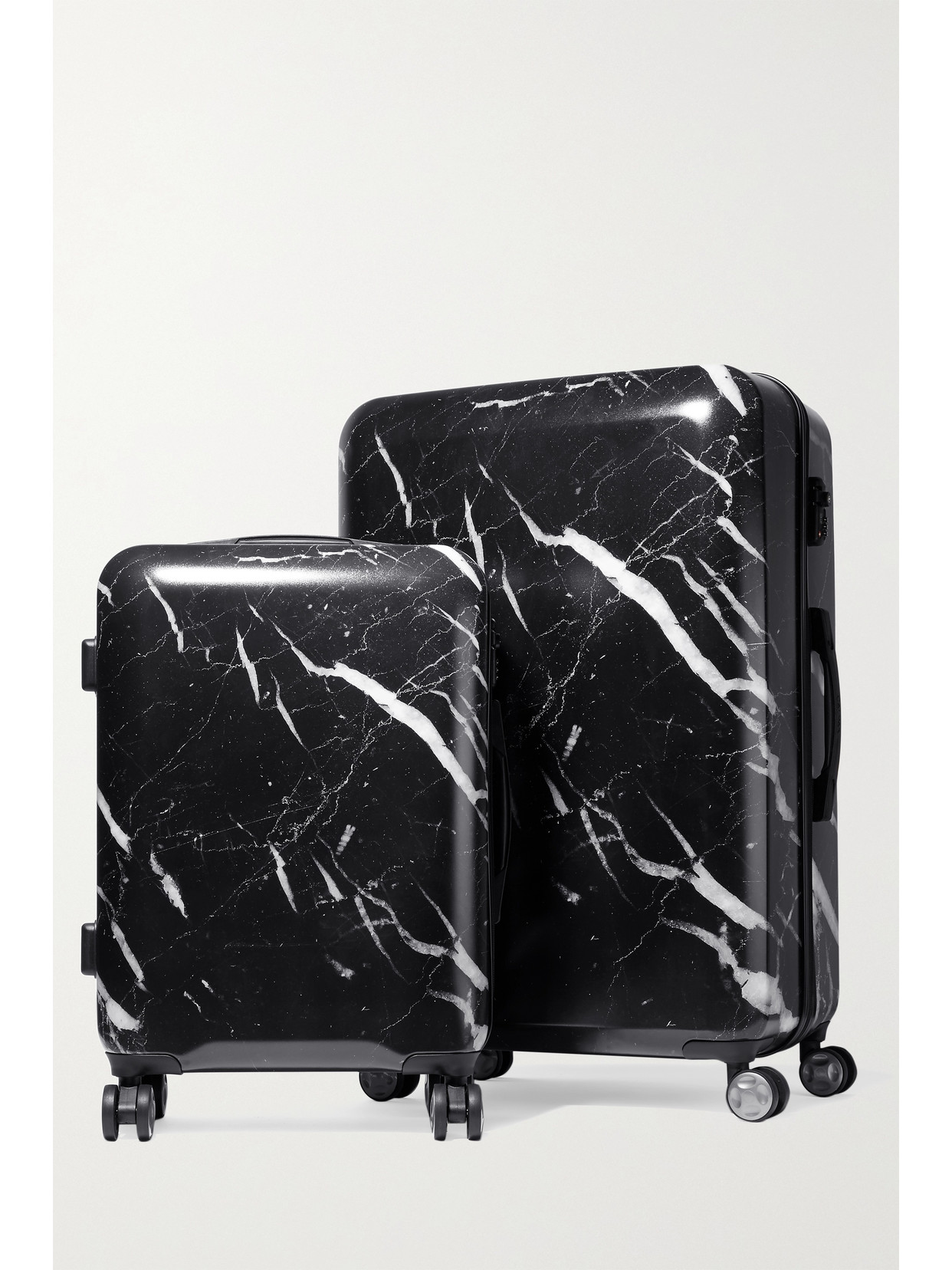 CALPAK ASTYLL MARBLED HARDSHELL SUITCASE SET