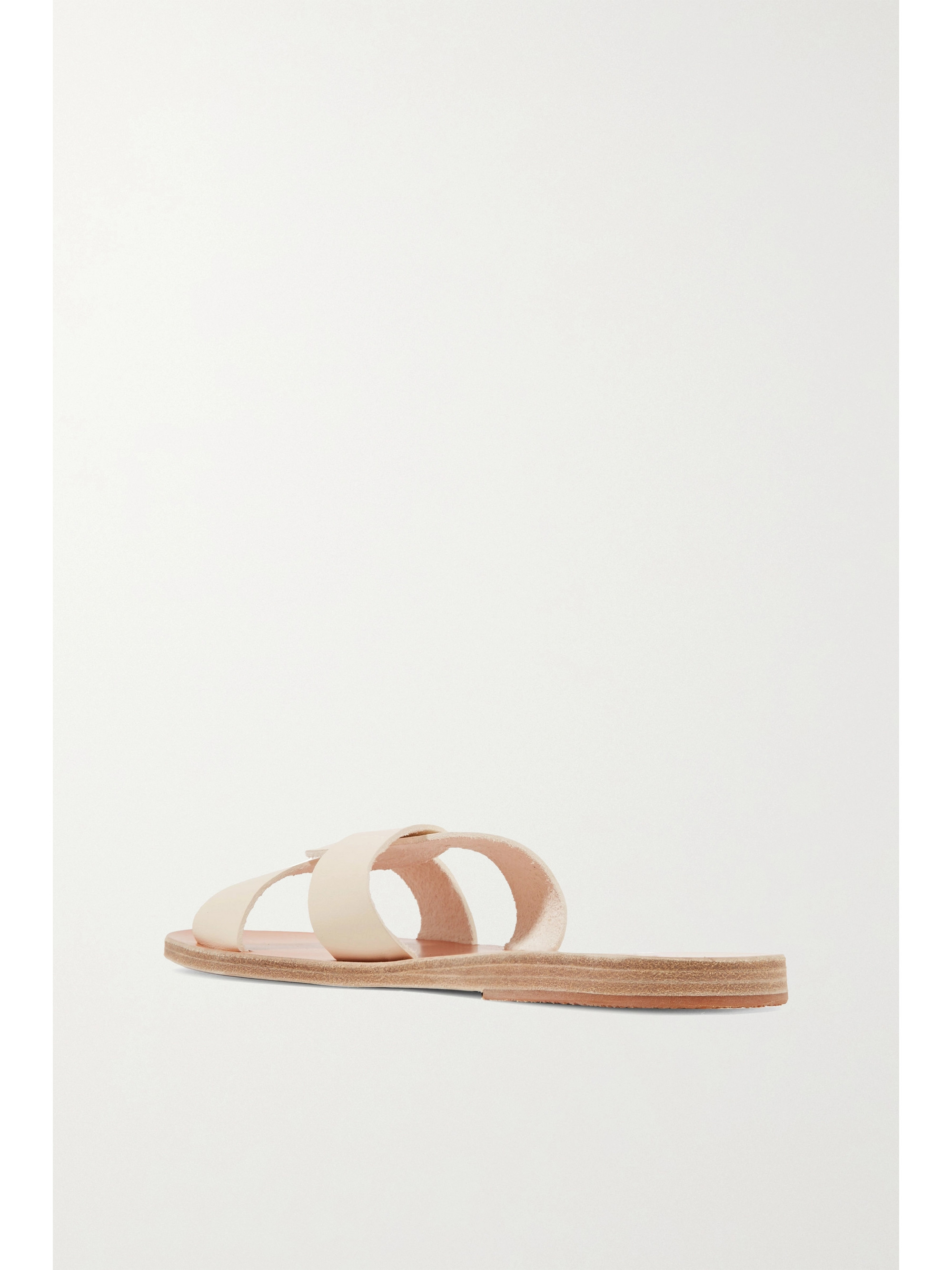Ancient Greek Sandals Desmos cutout leather slides thumbnail