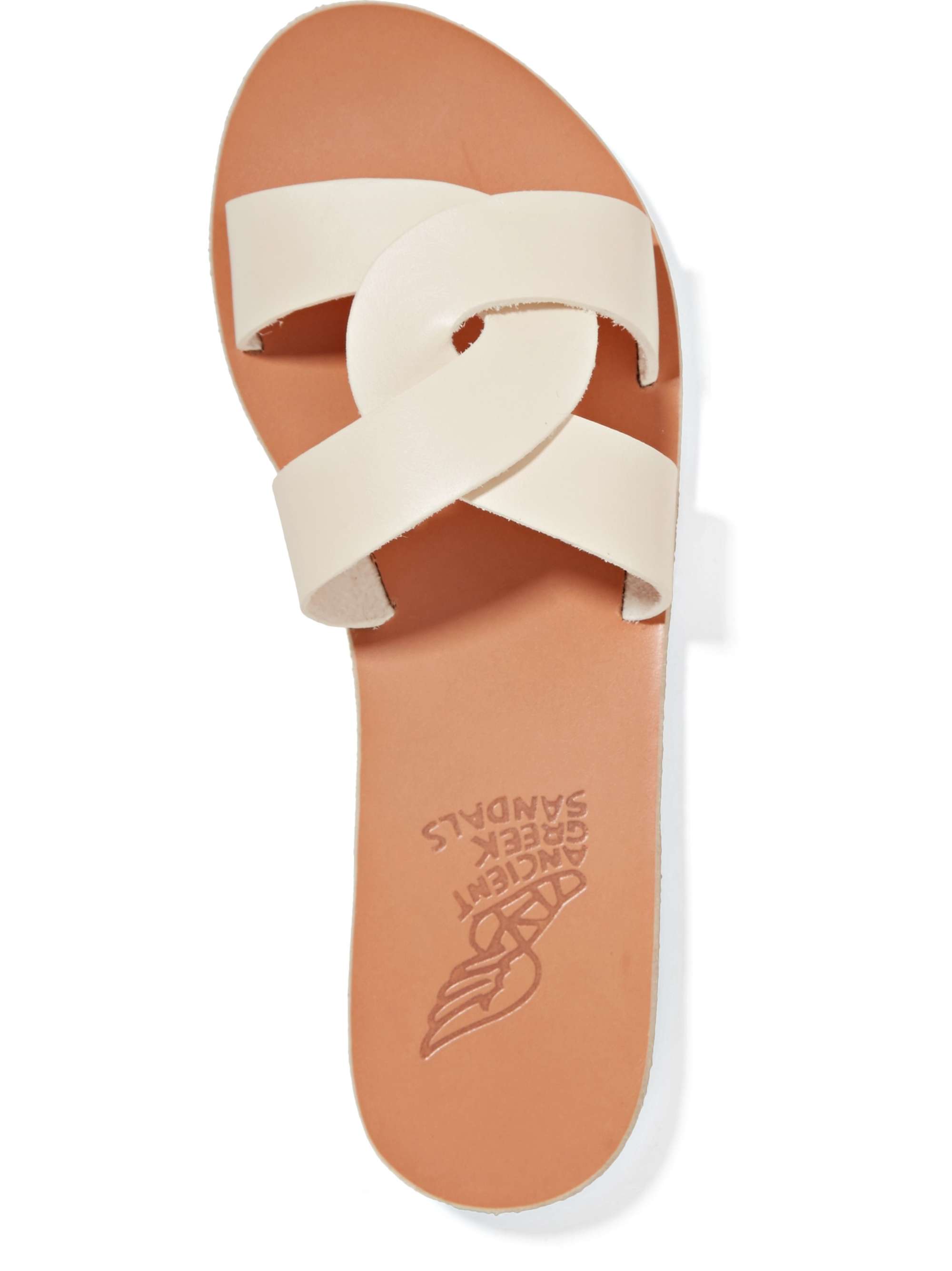 Derive kage fragment ANCIENT GREEK SANDALS Desmos cutout leather slides | NET-A-PORTER