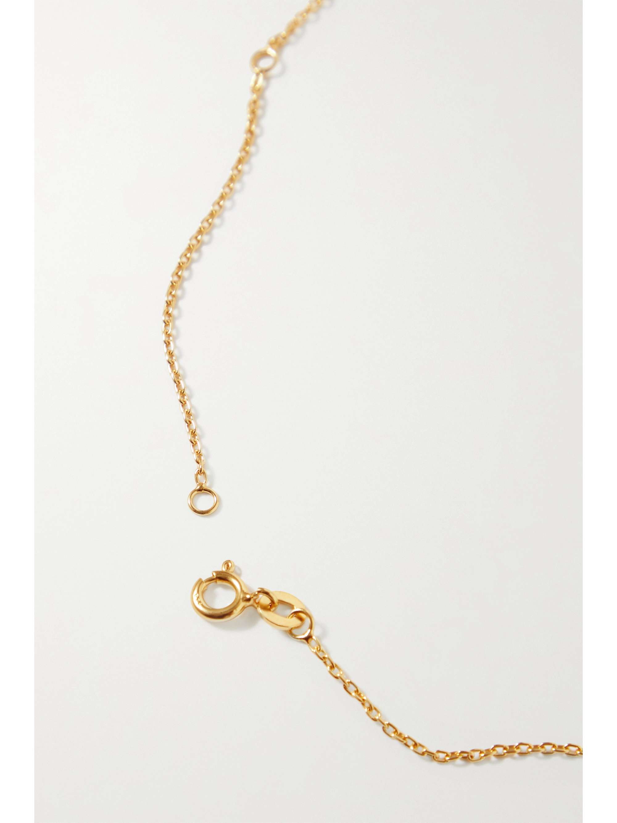 ALIGHIERI Il Leone Medallion gold-plated necklace