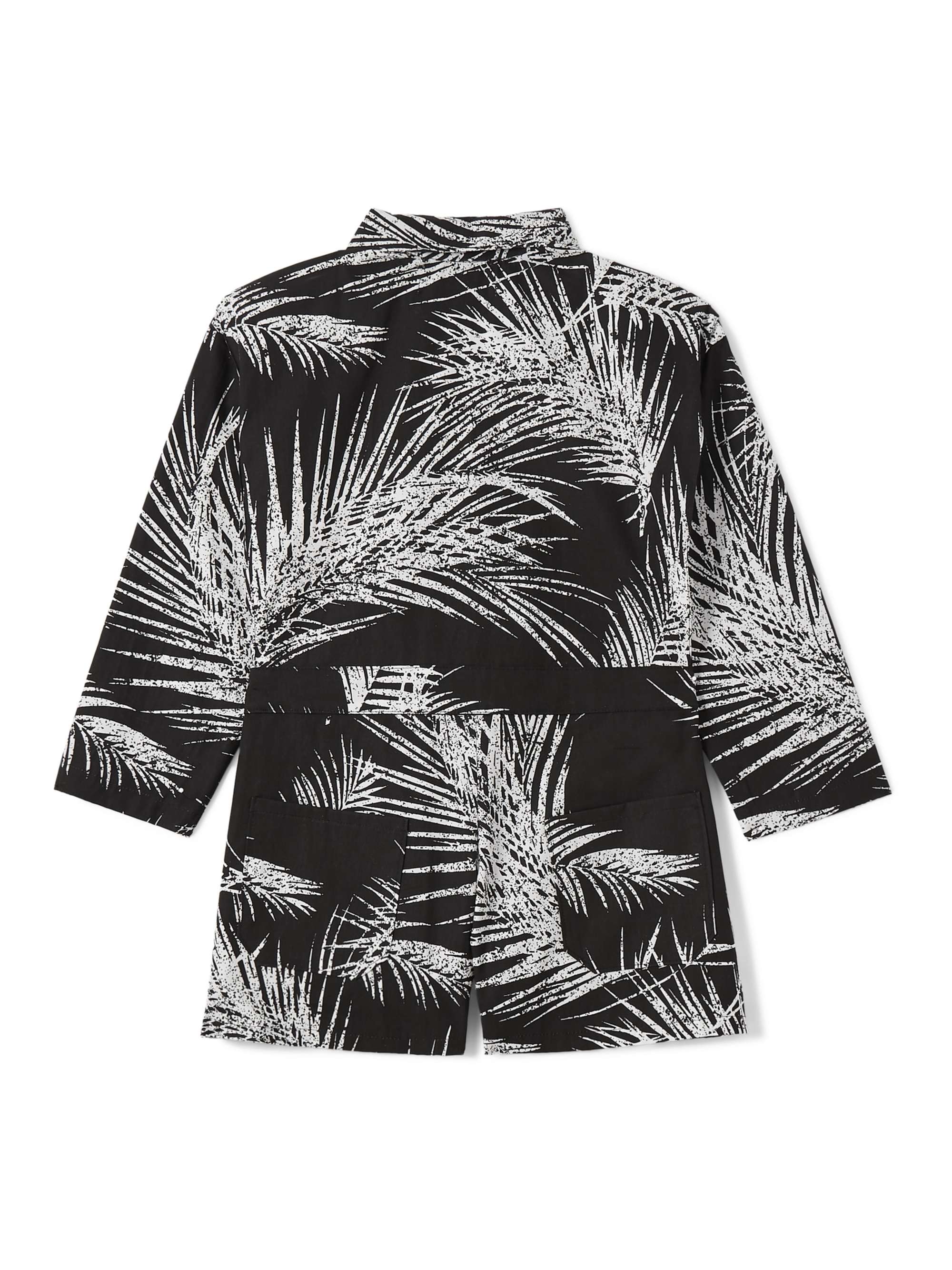 PARADISED KIDS Printed cotton-voile romper