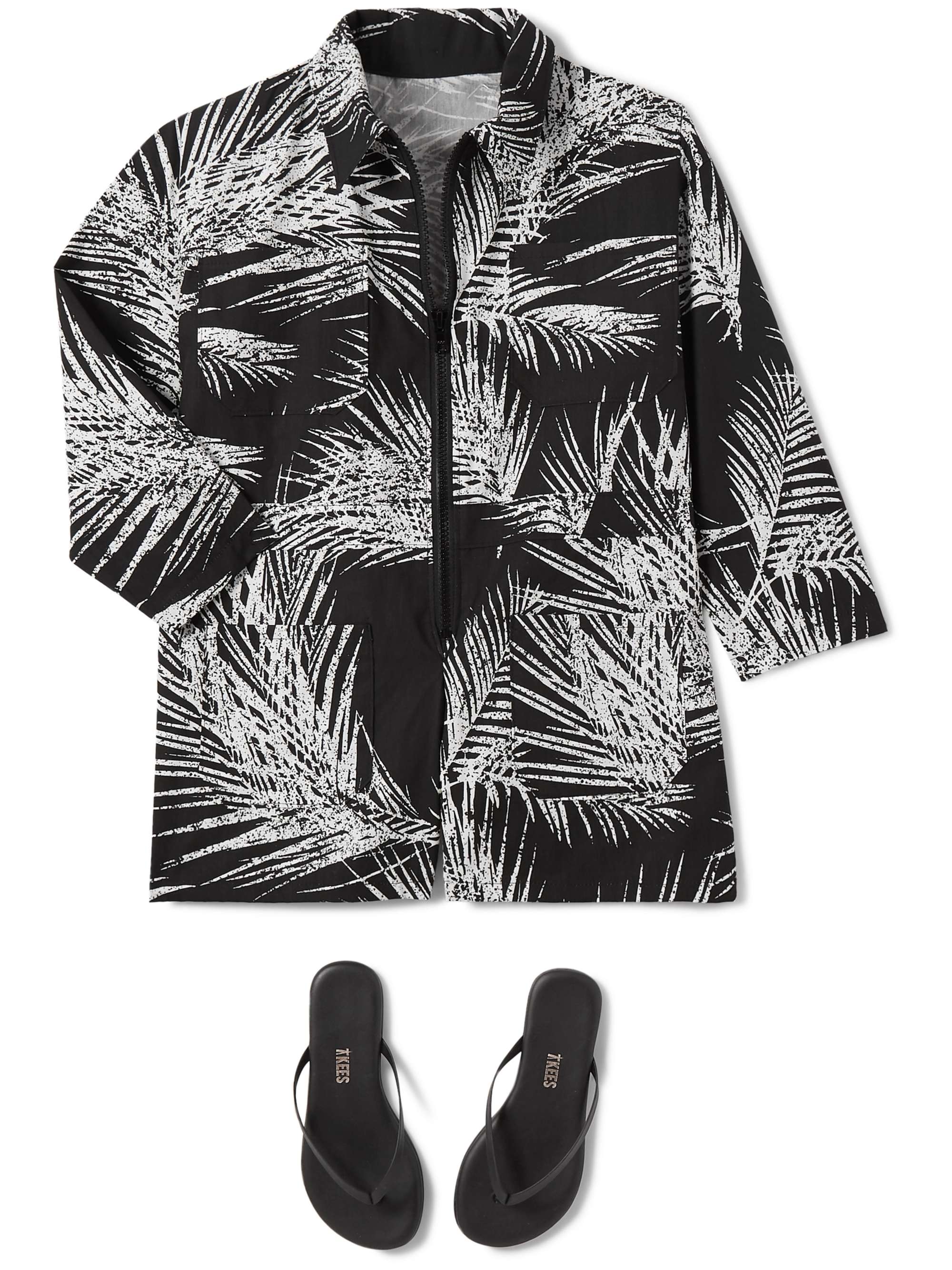 PARADISED KIDS Printed cotton-voile romper