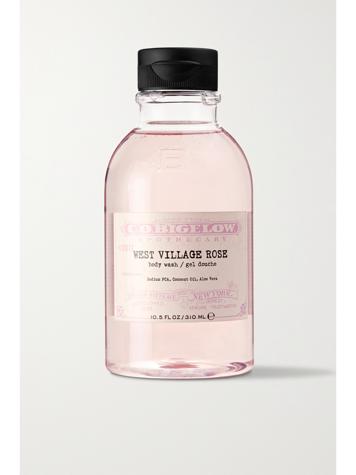 C.o. Bigelow C. O. Bigelow West Village Rose Body Wash 10.5 Oz. In Colorless