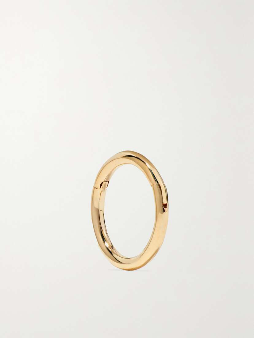 MARIA TASH 6.5mm 14-karat Gold Earring