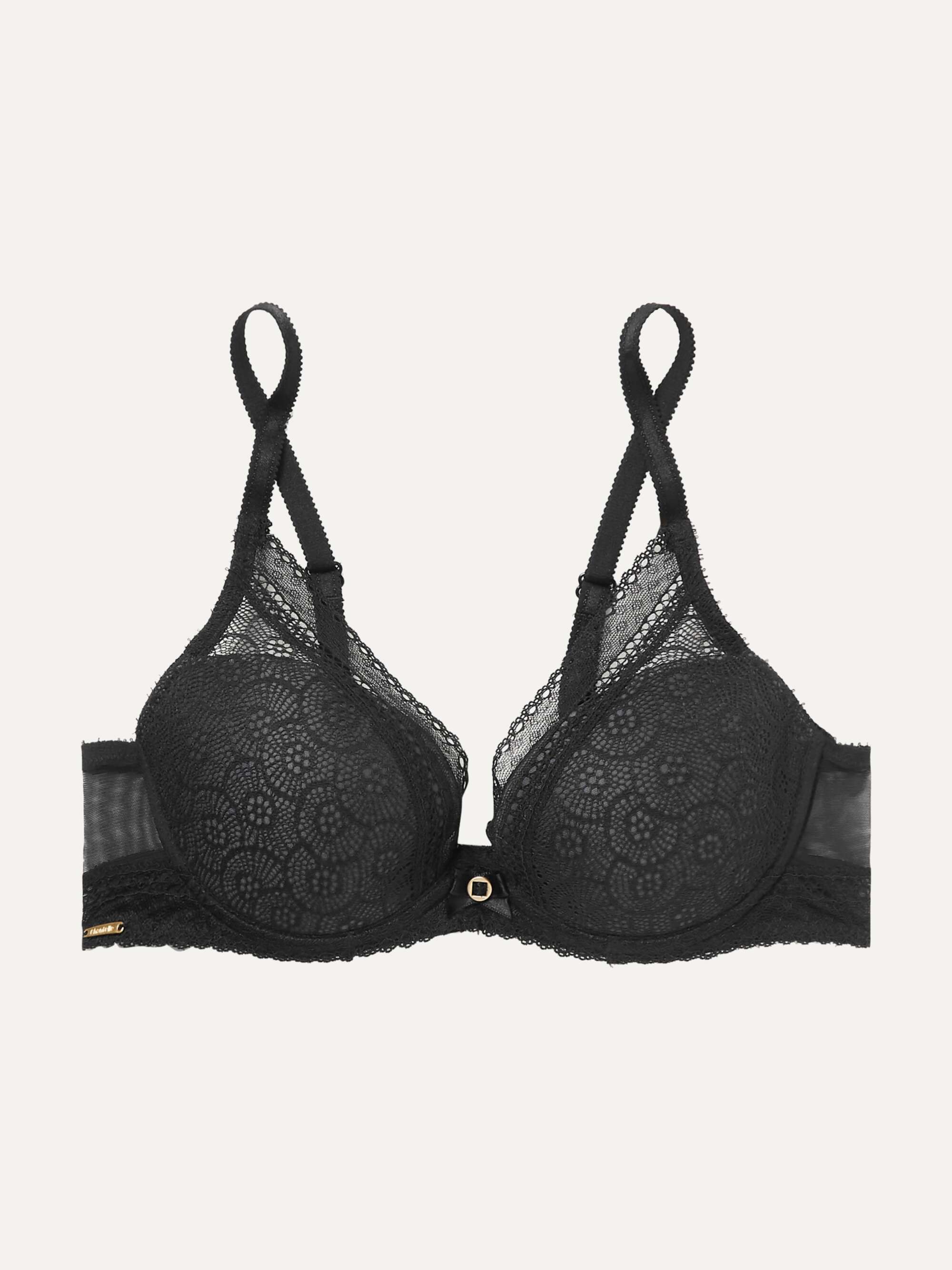 black t shirt bra