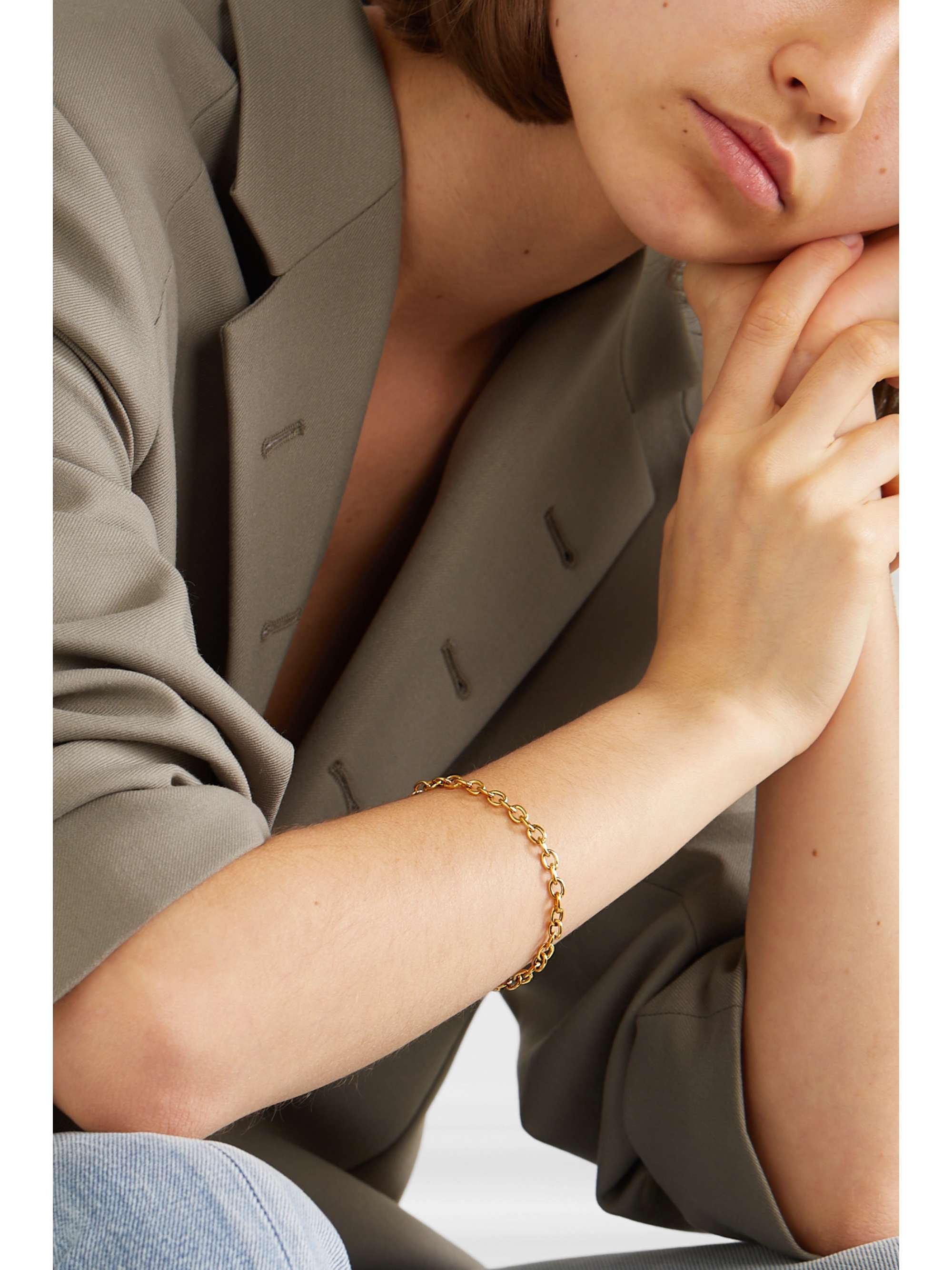 LOREN STEWART Gold bracelet