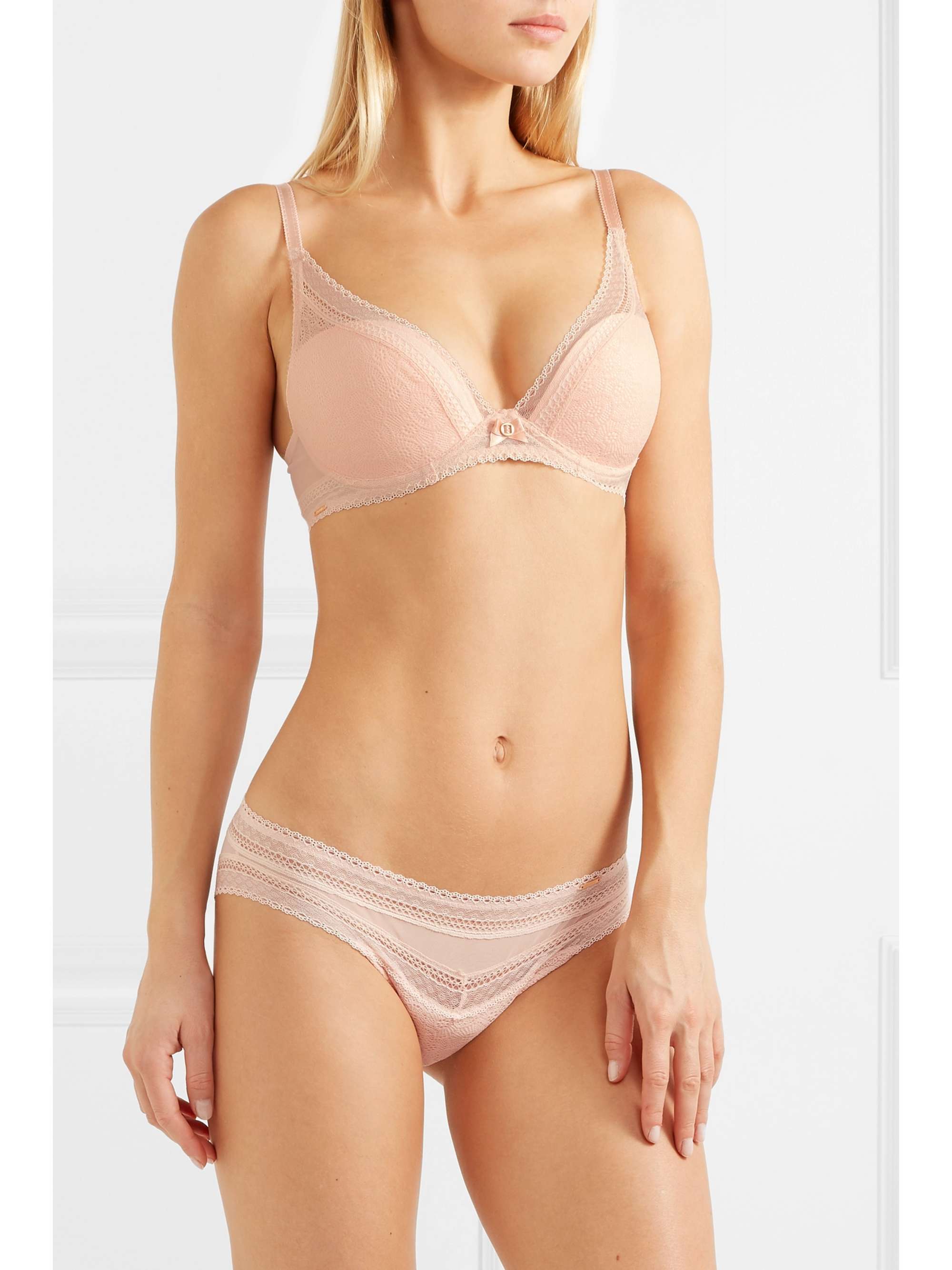 CHANTELLE Festivité Höschen aus Stretch-Spitze und Tüll