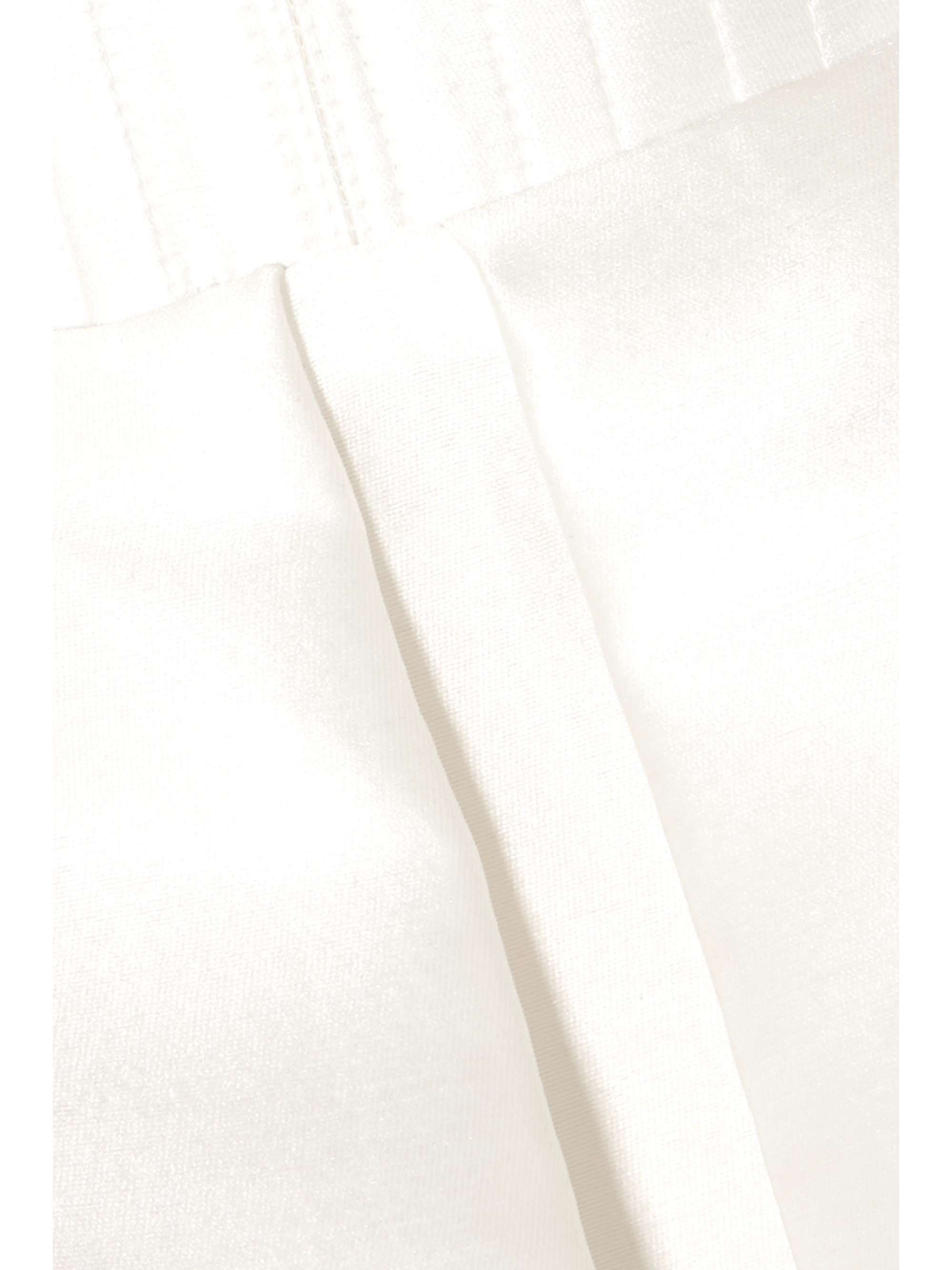 ALEX PERRY Elyse strapless silk-faille mini dress