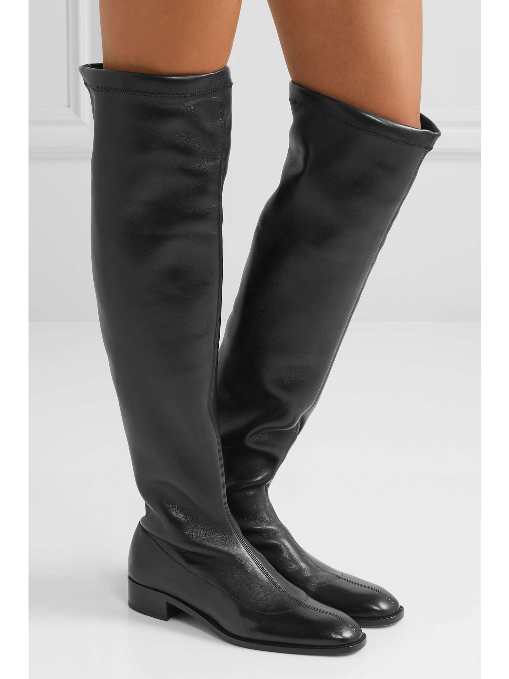 christian louboutin over the knee boots