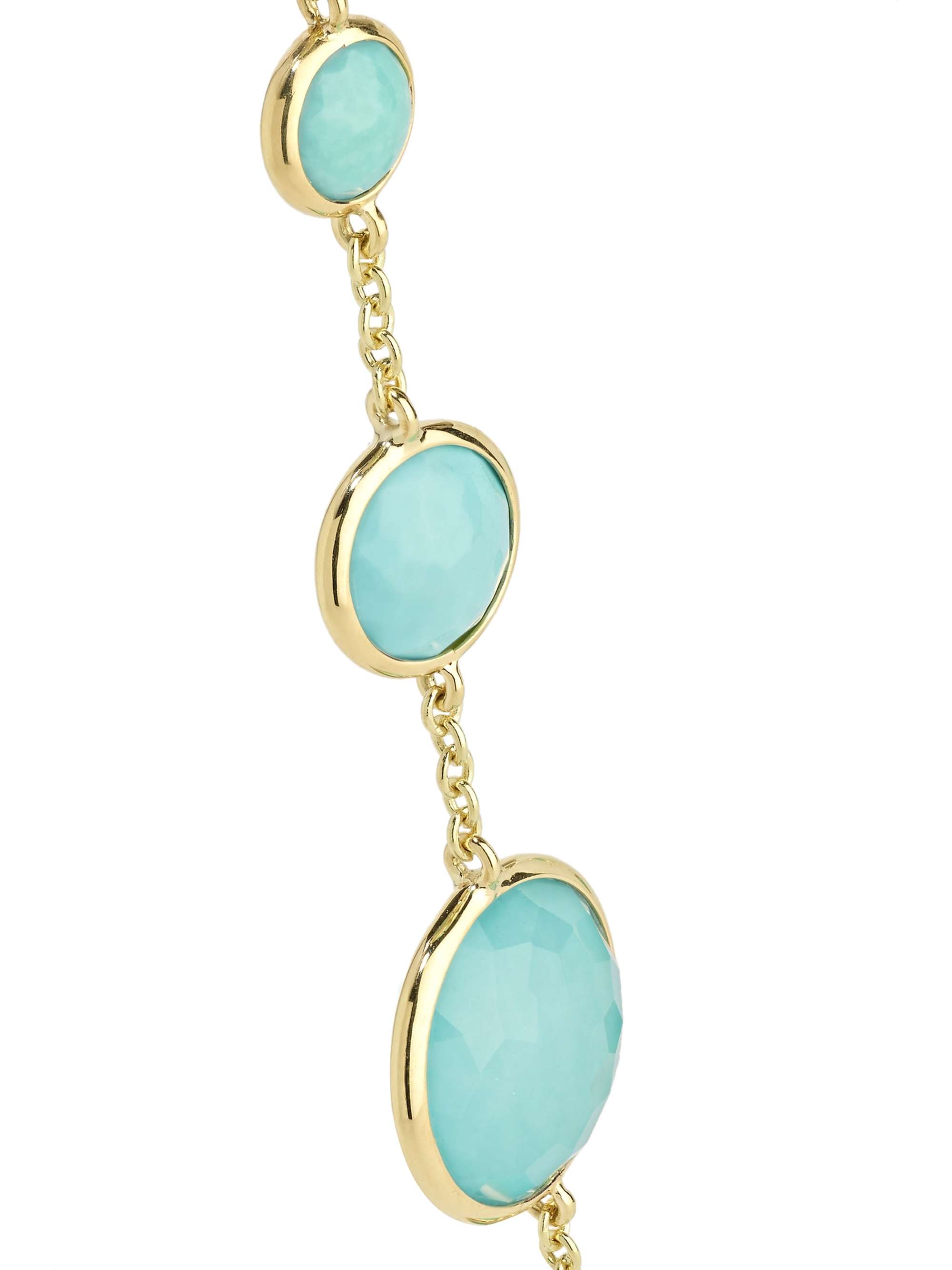 IPPOLITA Lollipop Lollitini 18-karat gold turquoise necklace