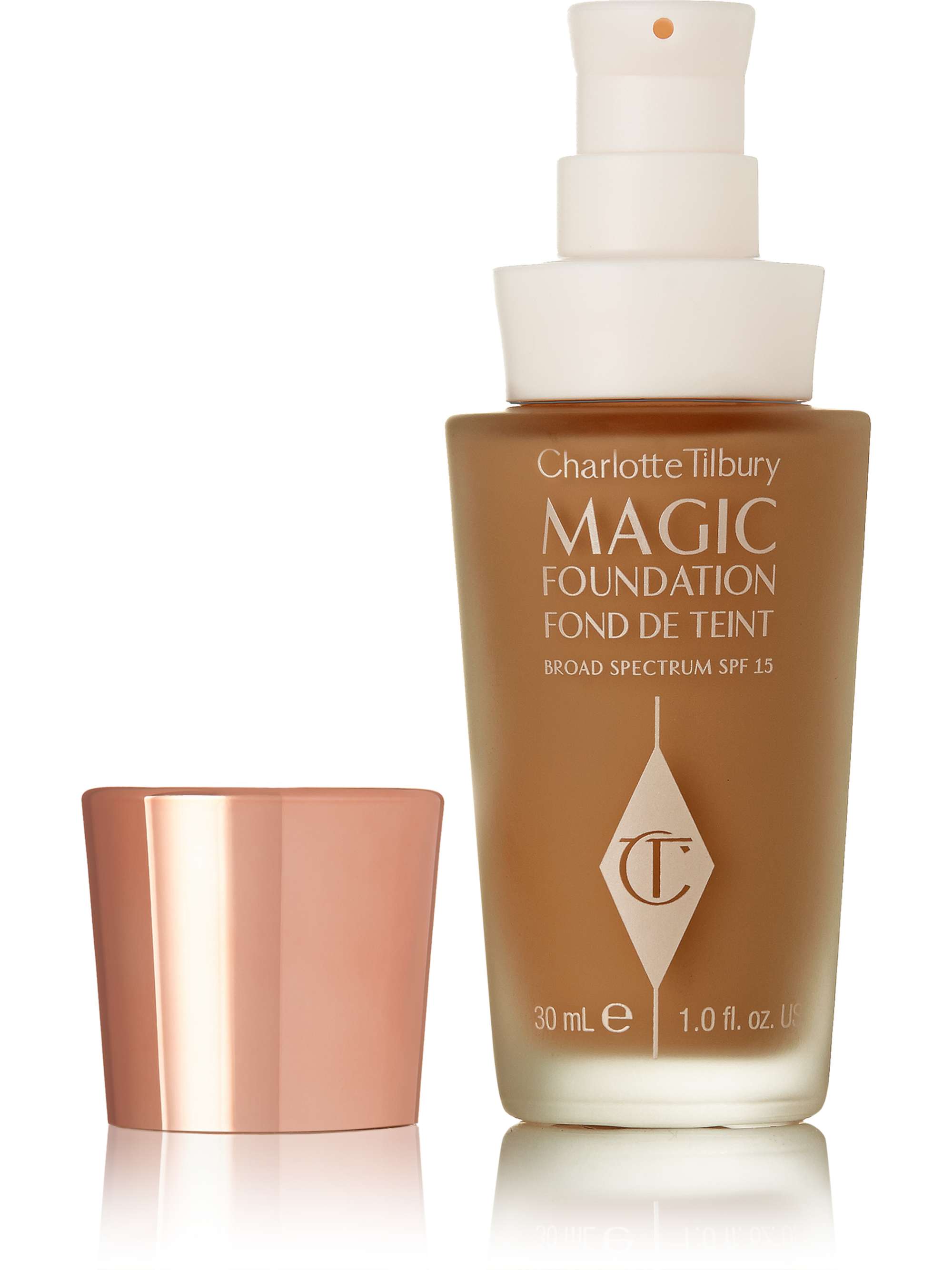 CHARLOTTE TILBURY Magic Foundation Flawless Long-Lasting Coverage SPF15 - Shade 8, 30ml