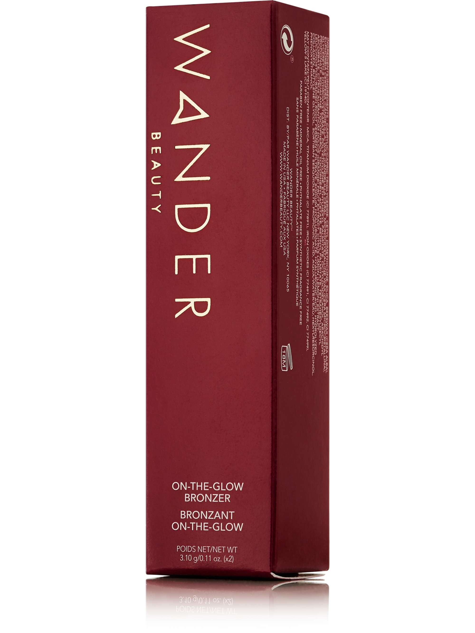 WANDER BEAUTY On-The-Glow Bronzer and Illuminator - Capri/ Candle Glow