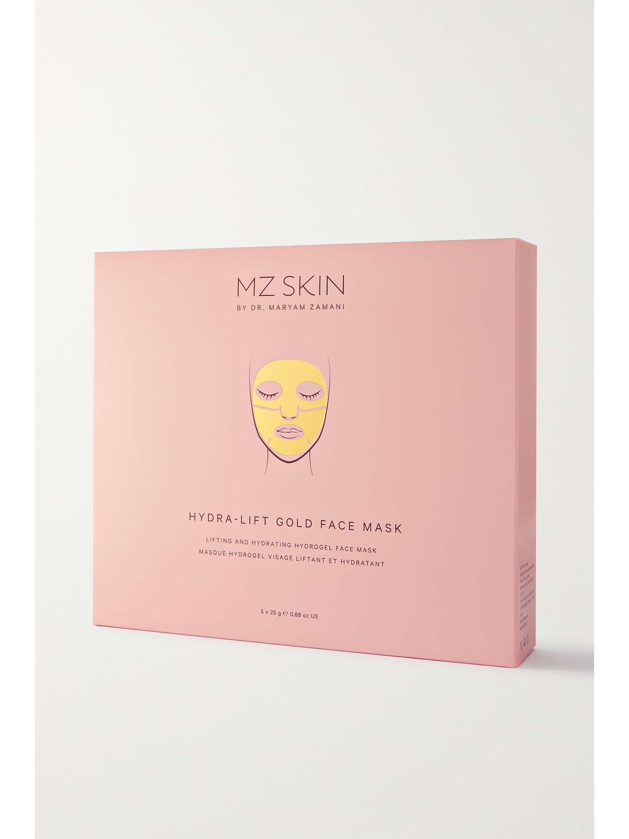MZ SKIN Hydra Lift Golden Facial Treatment Mask – 5 Gesichtsmasken