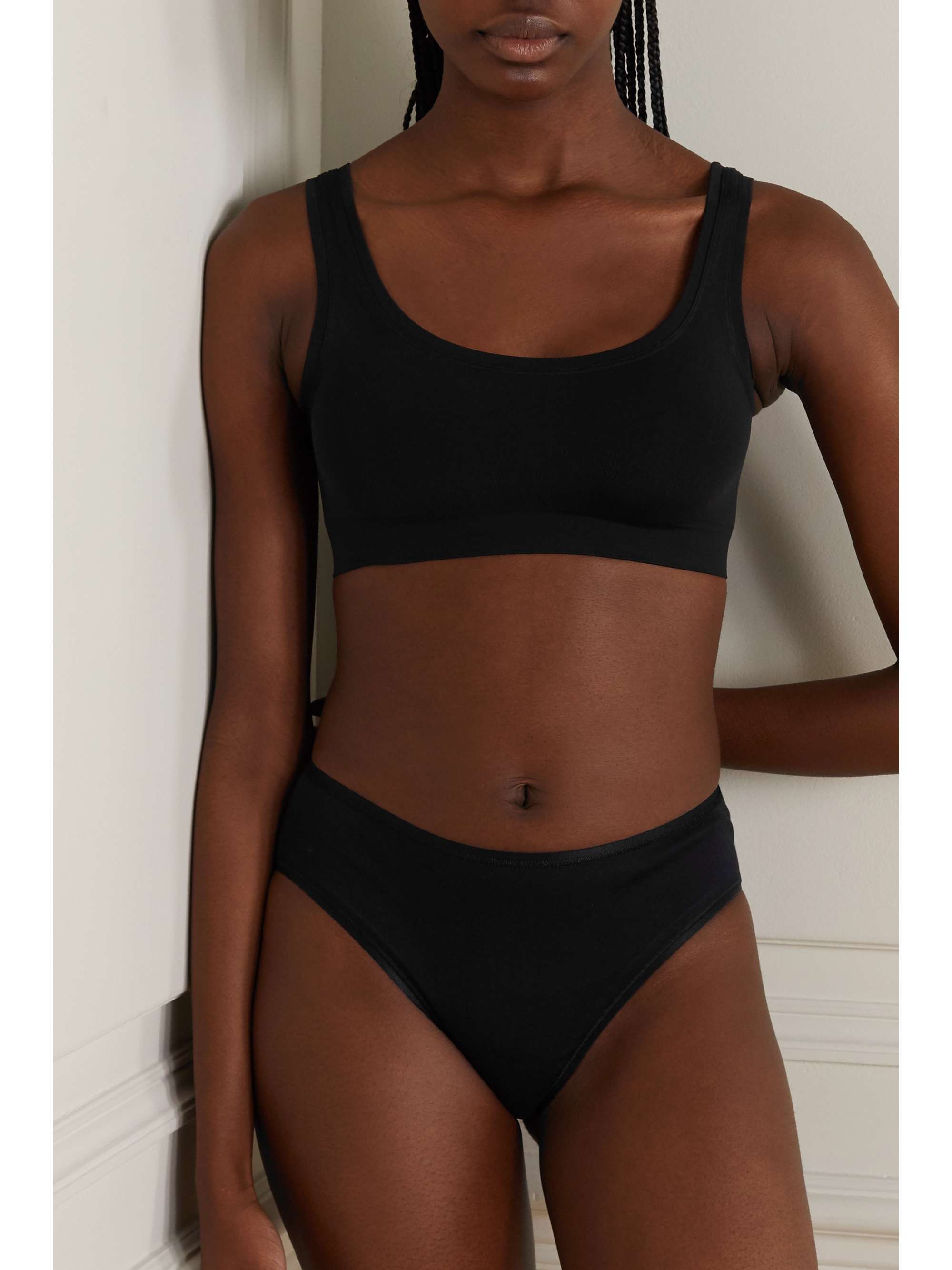 HANRO Touch Feeling stretch-jersey soft-cup bra