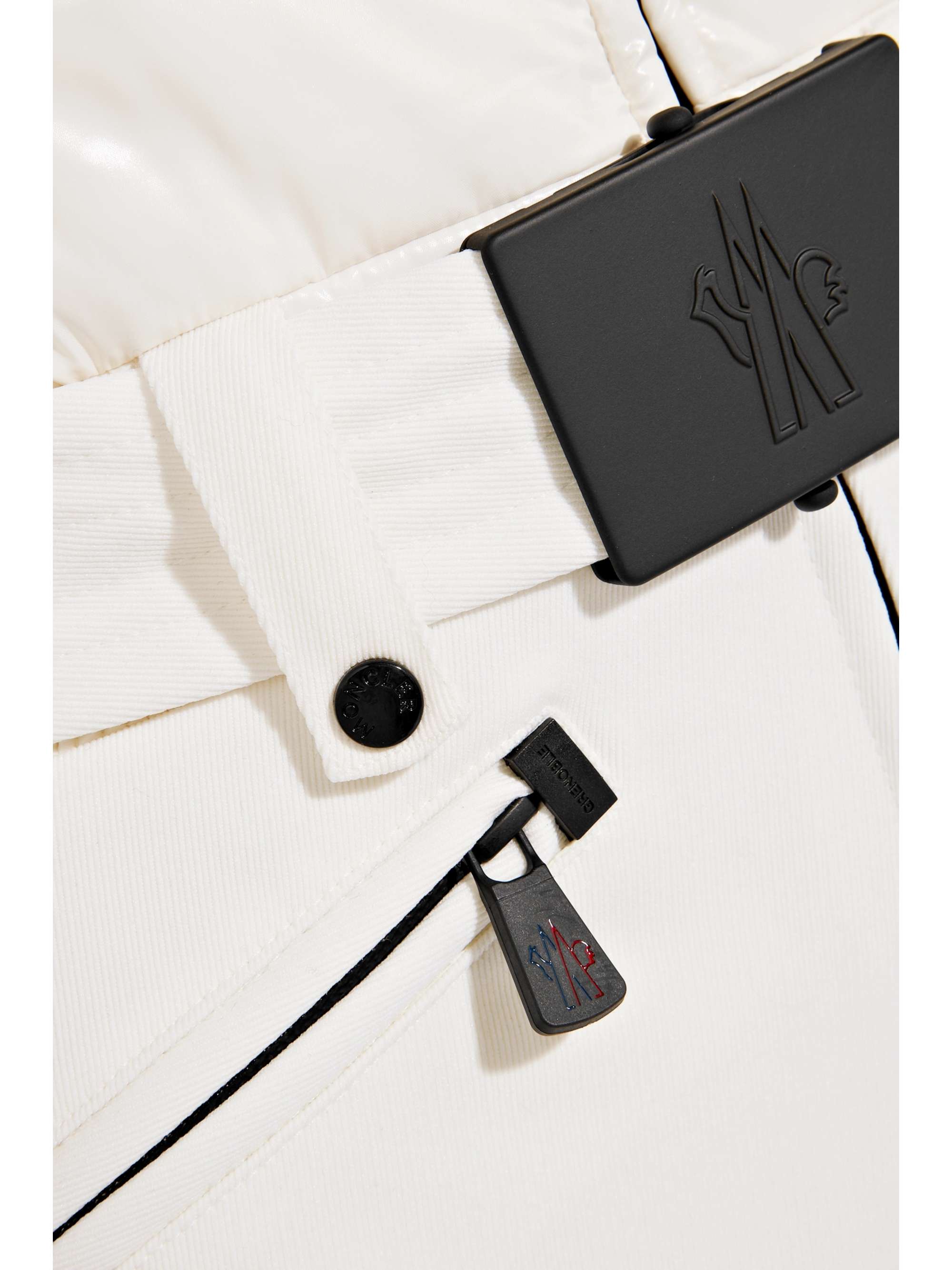 MONCLER GRENOBLE Belted quilted ski suit