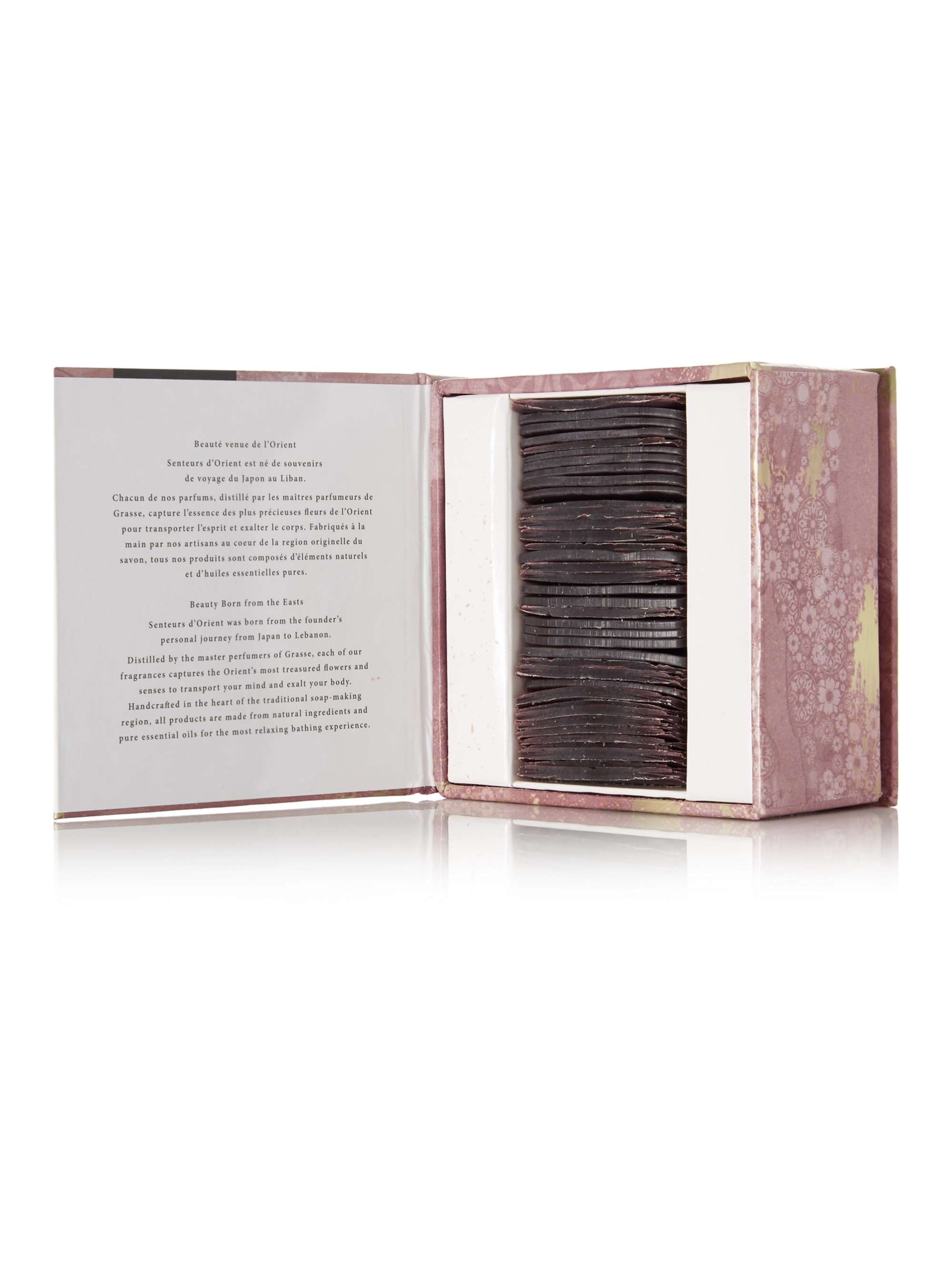 SENTEURS D'ORIENT + NET SUSTAIN Amber Soap Leafs, 30 x 3.5g