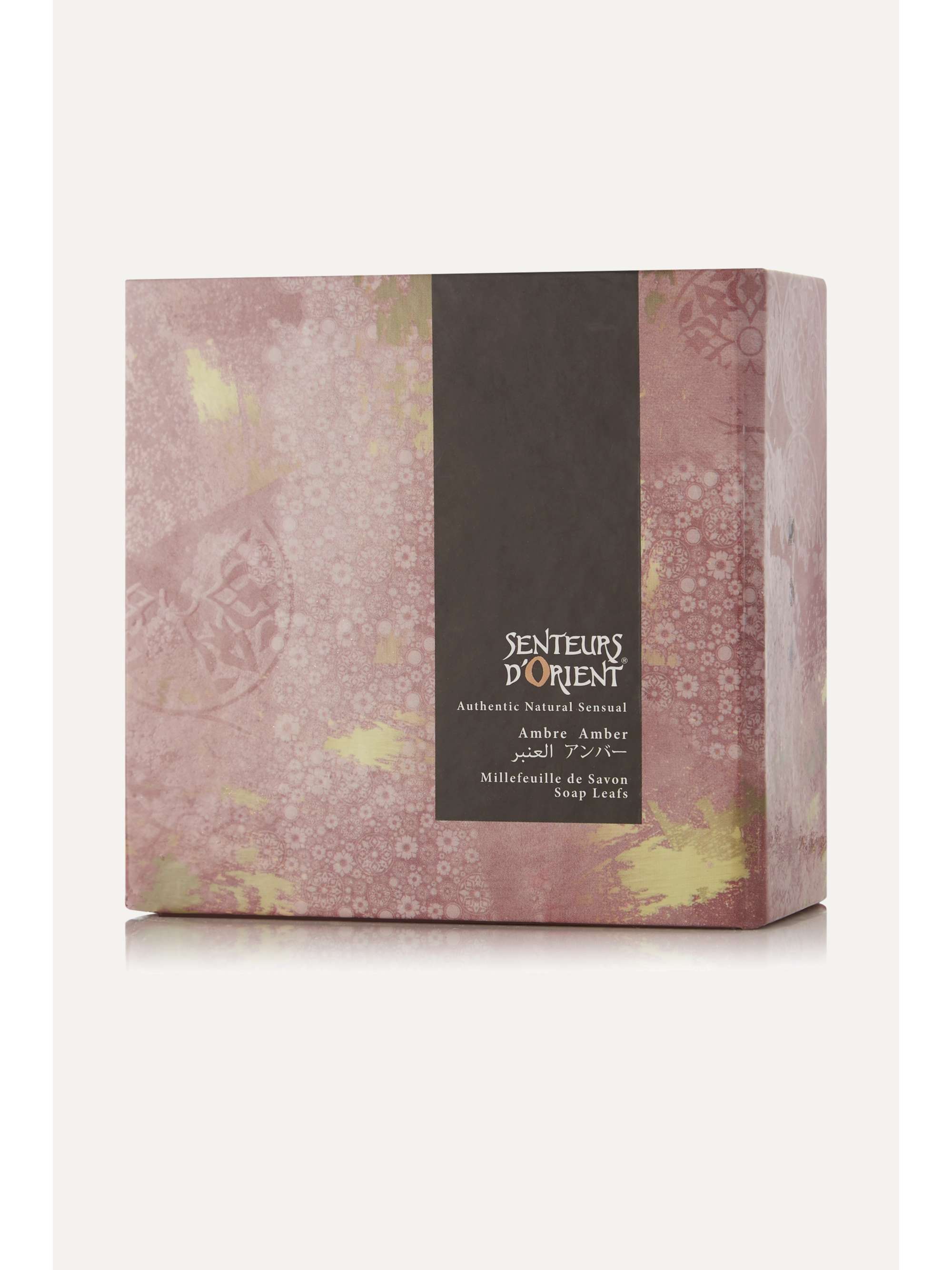 SENTEURS D'ORIENT + NET SUSTAIN Amber Soap Leafs, 30 x 3.5g