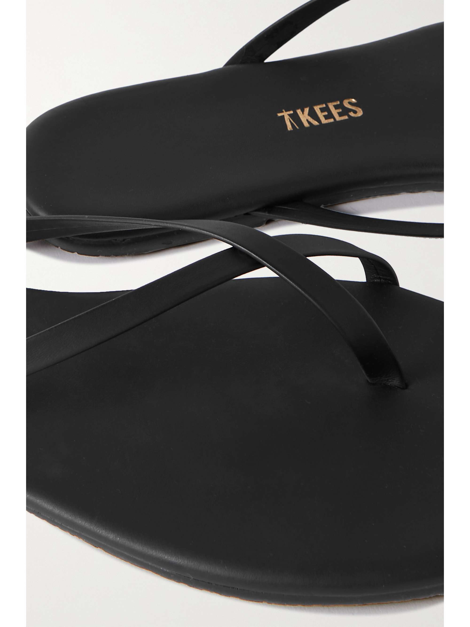 TKEES Liners matte-leather flip flops